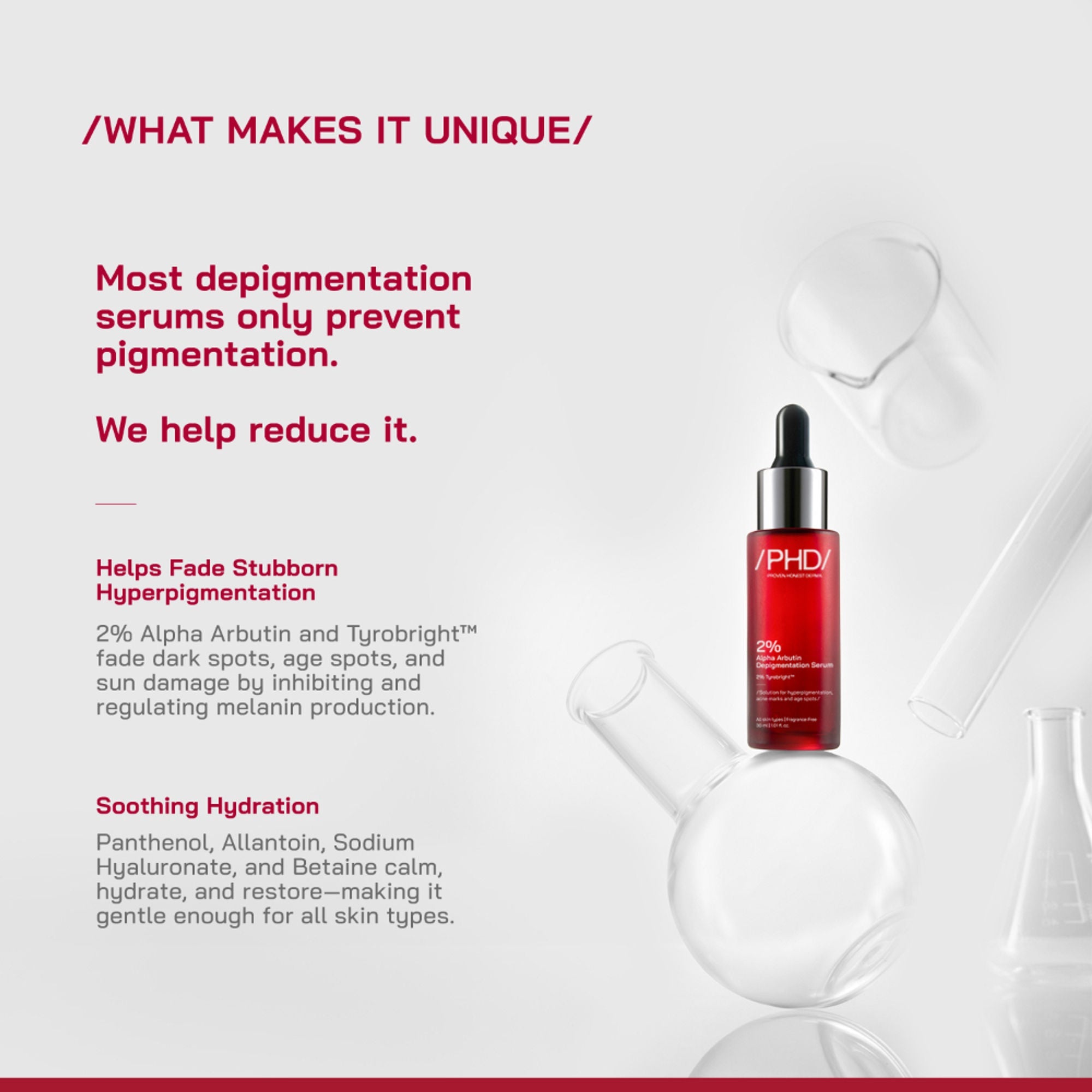 Proven Honest Derma (PHD) 2% Alpha Arbutin Serum