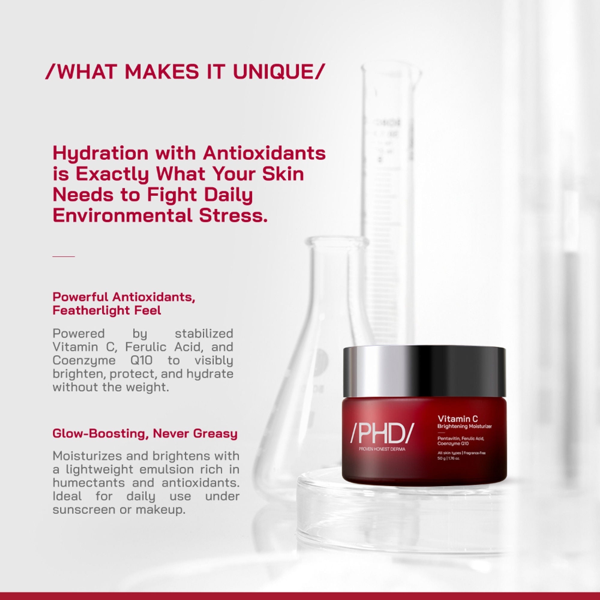 Proven Honest Derma (PHD) Vitamin C Brightening Moisturizer