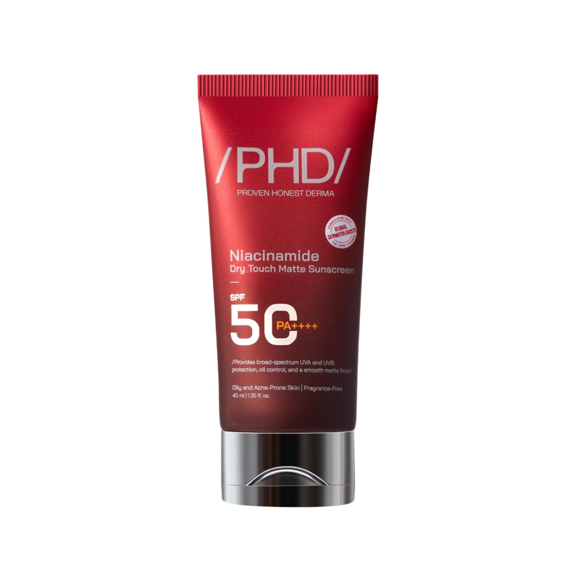 Proven Honest Derma (PHD) Niacinamide Oil-Free Sunscreen SPF 50 PA++++