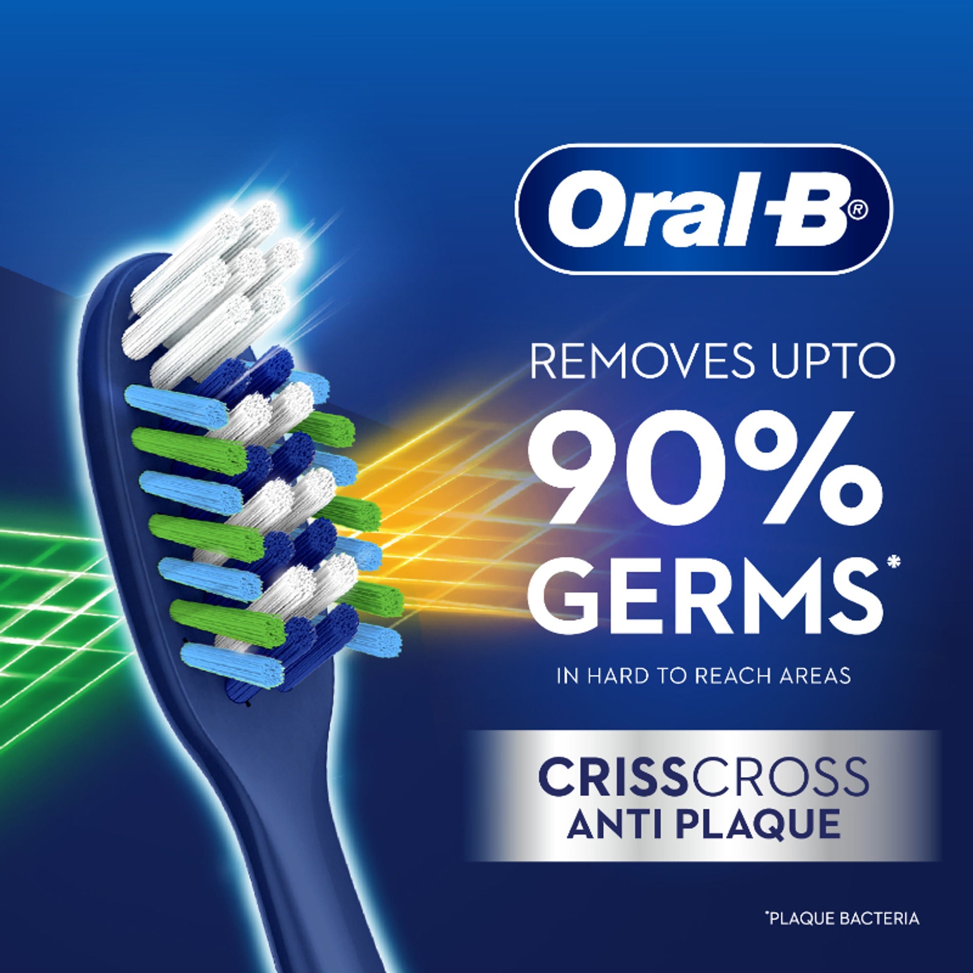 Oral-B Criss Cross Toothbrush Pack of 1 (Medium)