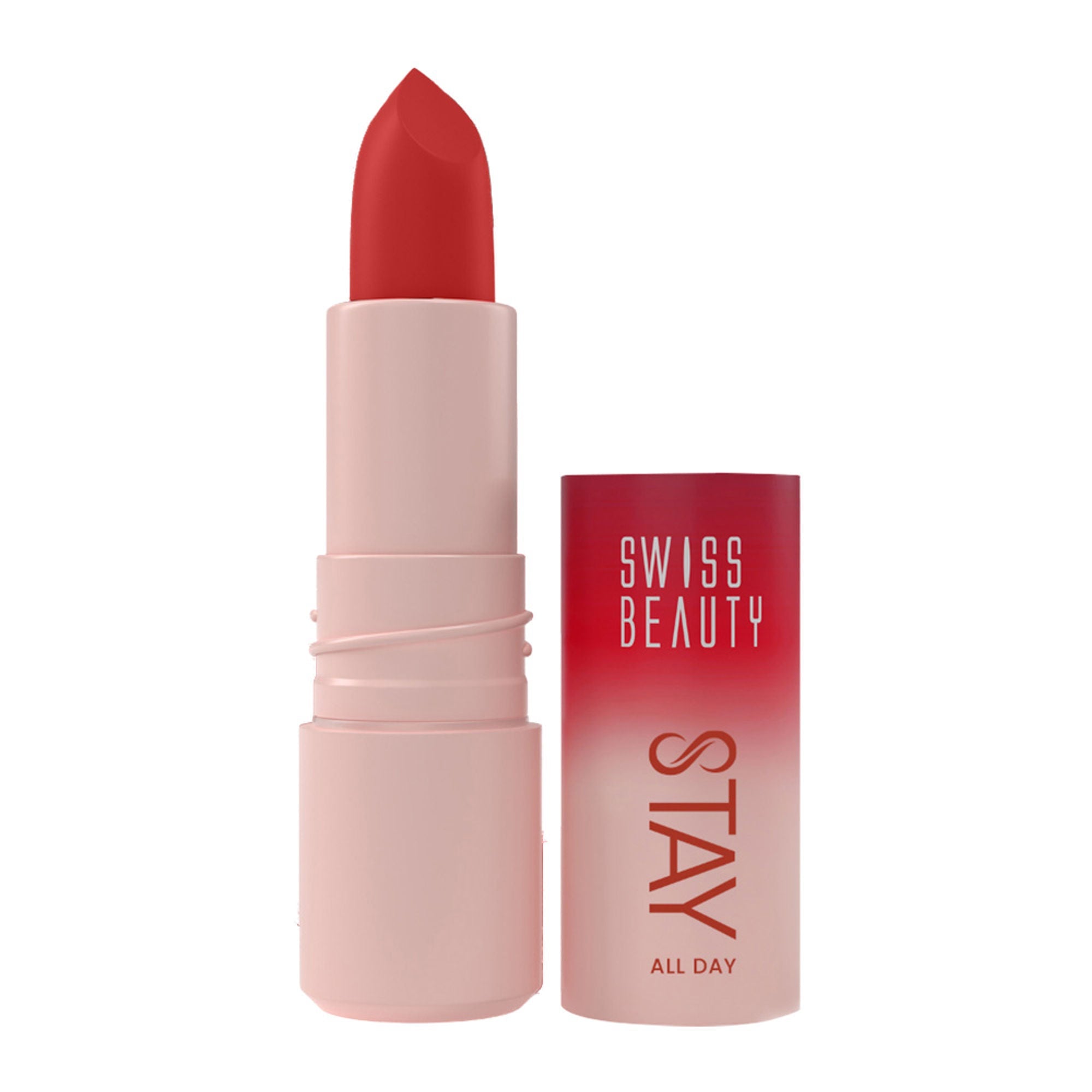Swiss Beauty Stay All Day Lipstick - 10 Foxy