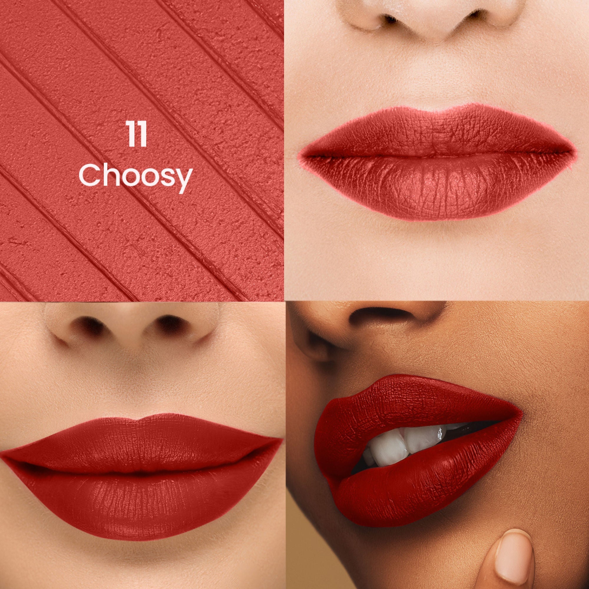 Swiss Beauty Stay All Day Lipstick - 11 Choosy