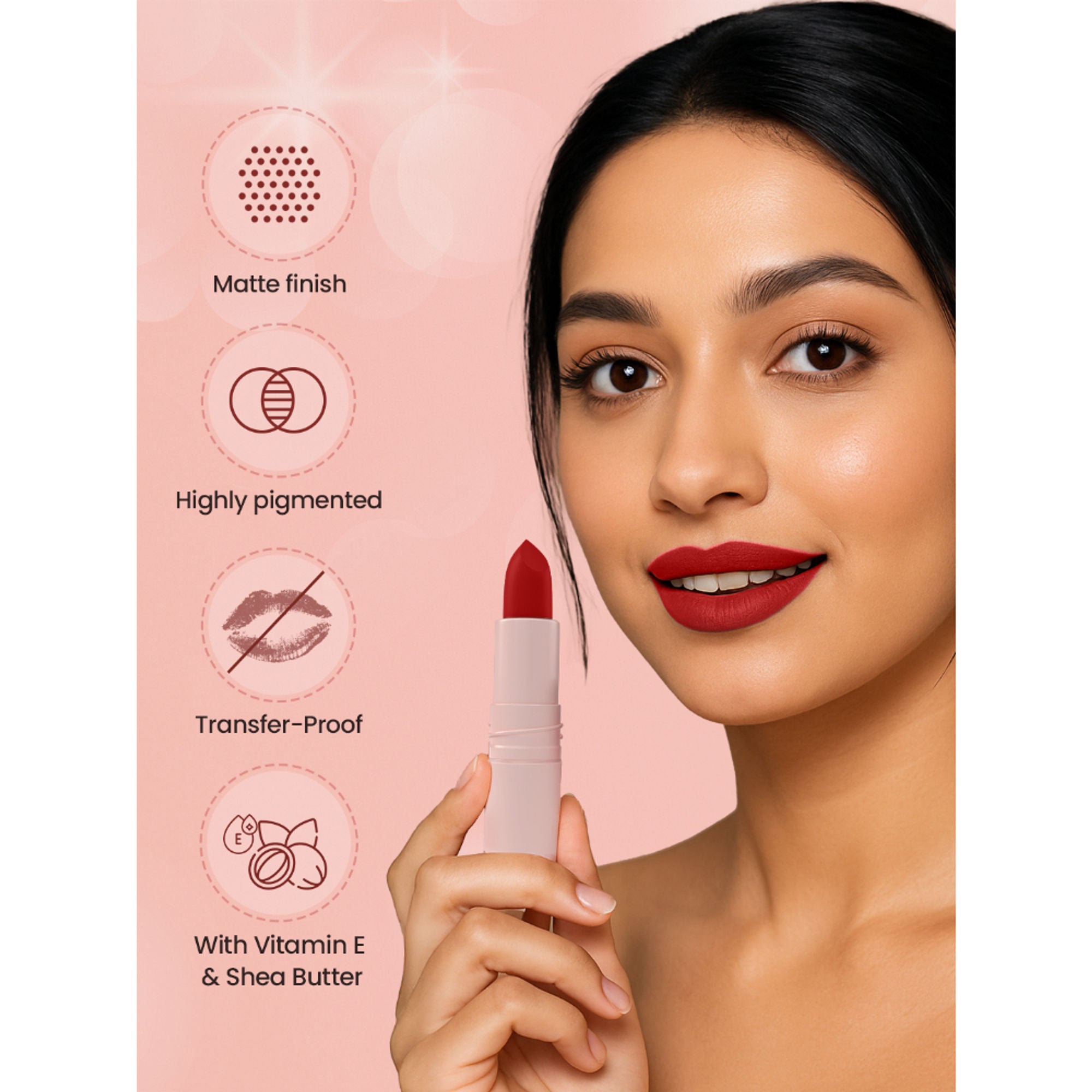 Swiss Beauty Stay All Day Lipstick - 11 Choosy