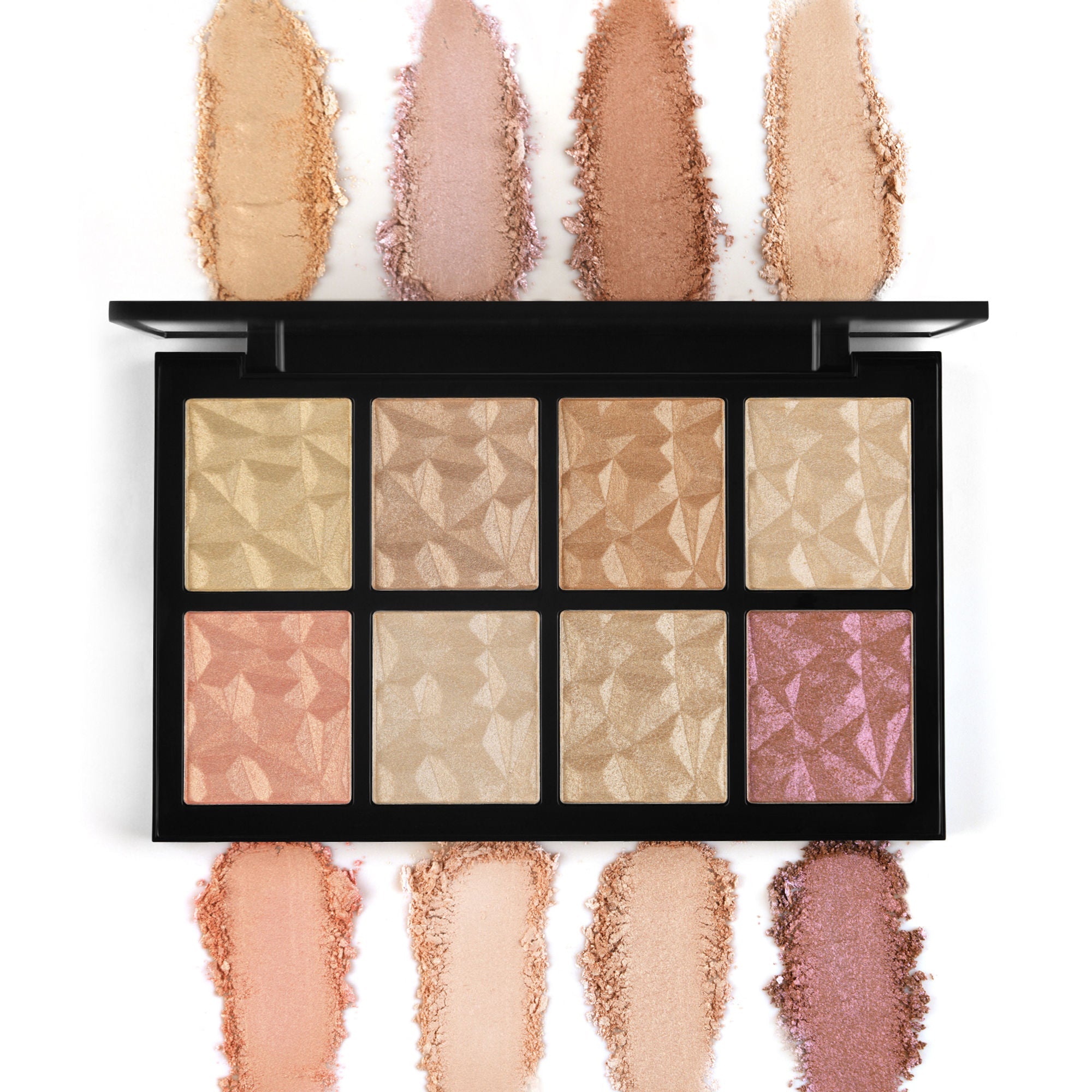 PAC Studio Spotlight Highlighter Palette - Highly Pigmented Silky Smooth Texture, Radiant Glow in One Swipe