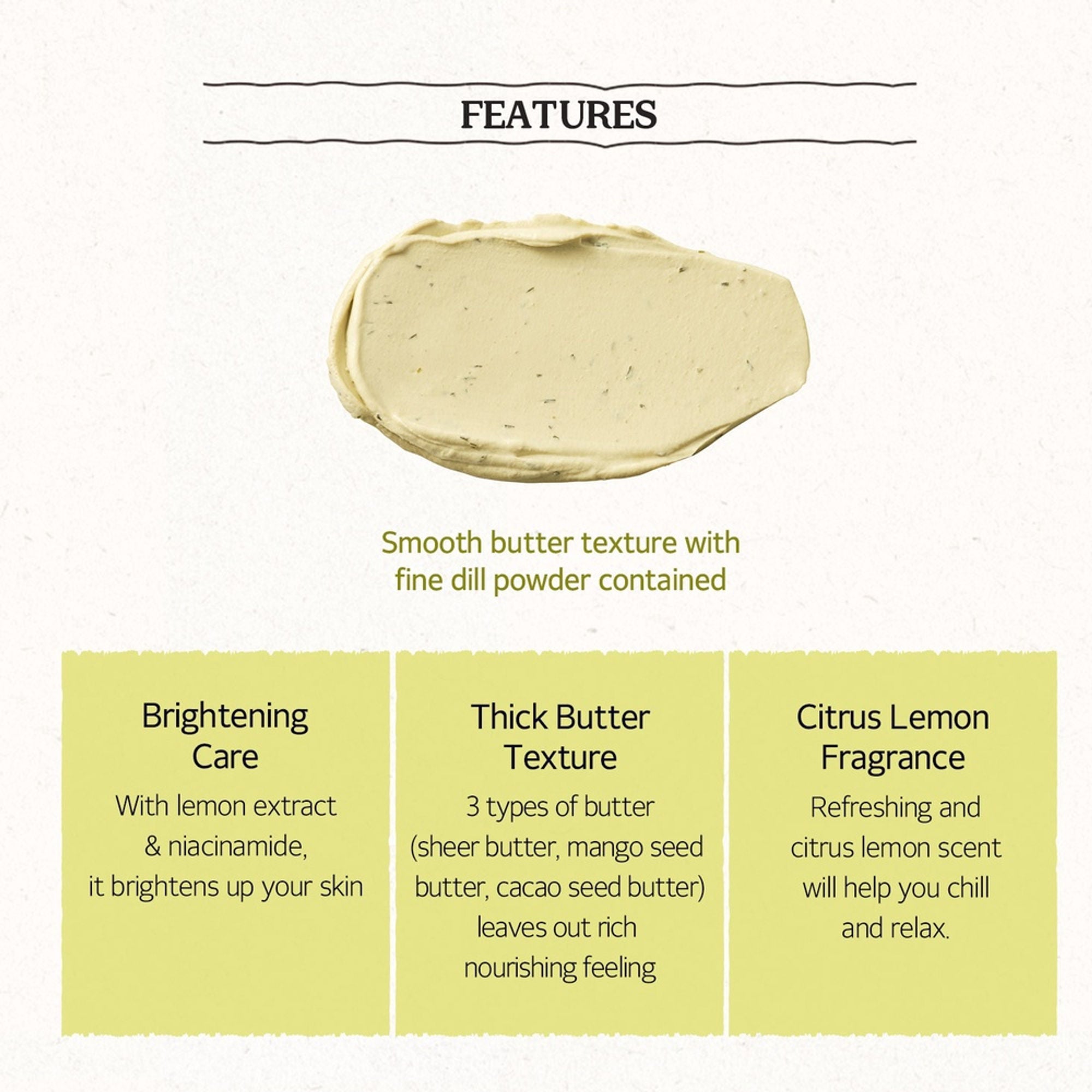 Skinfood Lemon Dill Butter Food Mask