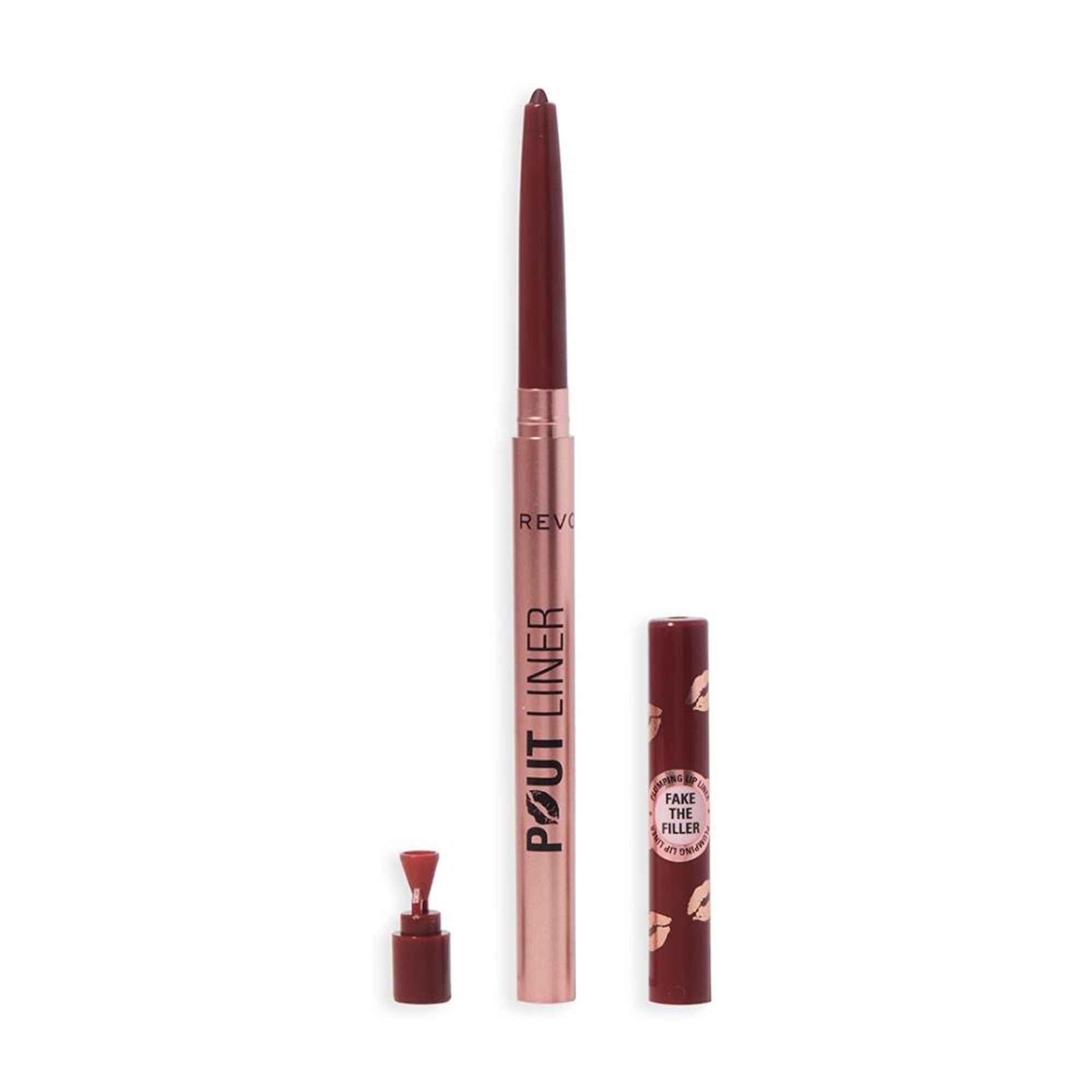 Makeup Revolution Pout Bomb Plumping Lip Liner - Cookie Warm Brown