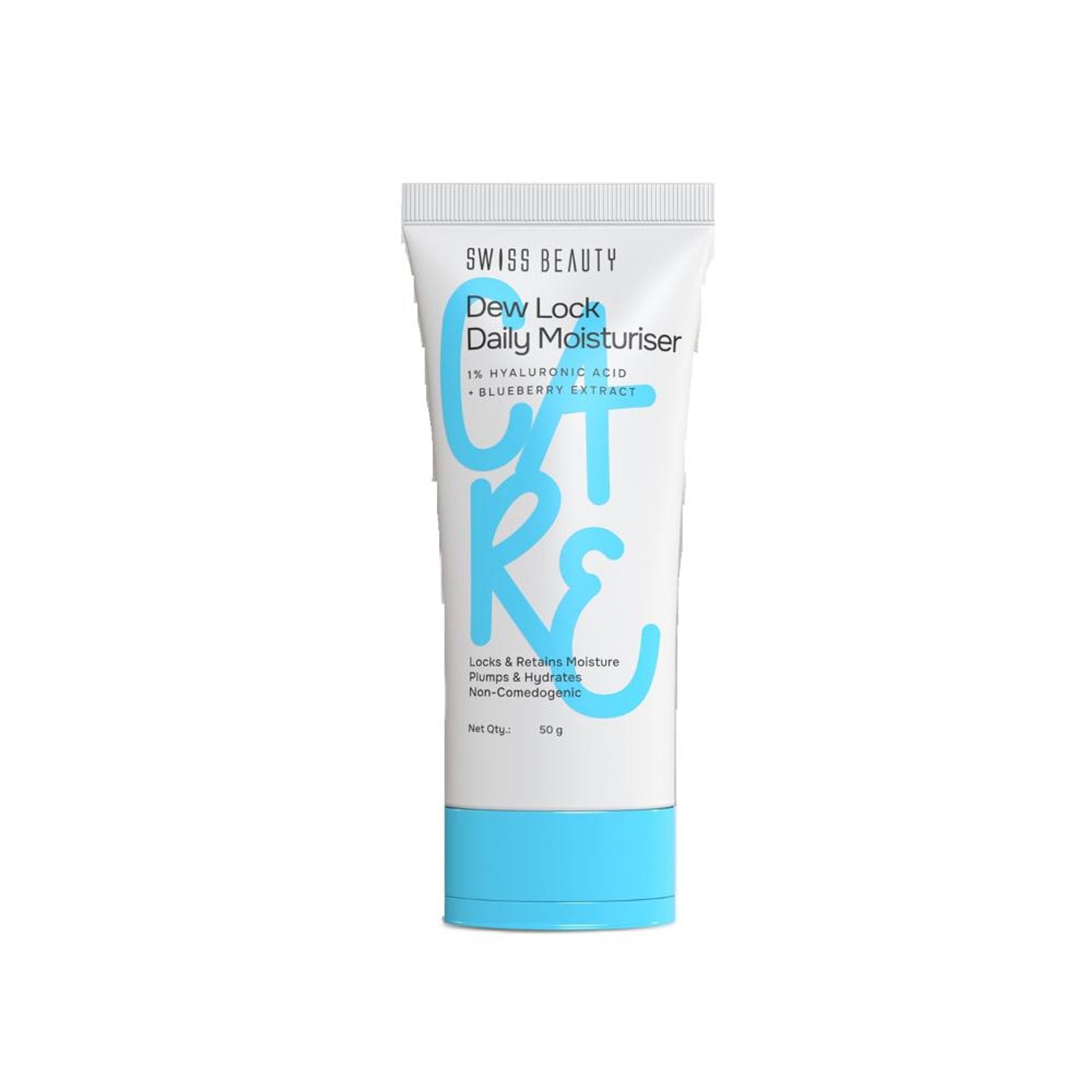 Swiss Beauty Care Dew Lock Daily Moisturiser - 1% Hyaluronic Acid & Blueberry Extract