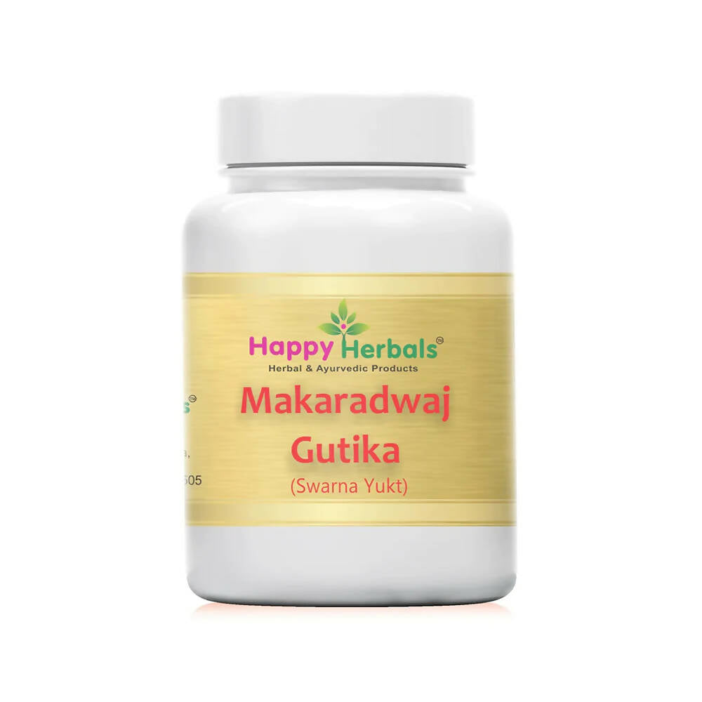 Happy Herbals Makaradwaj Gutika