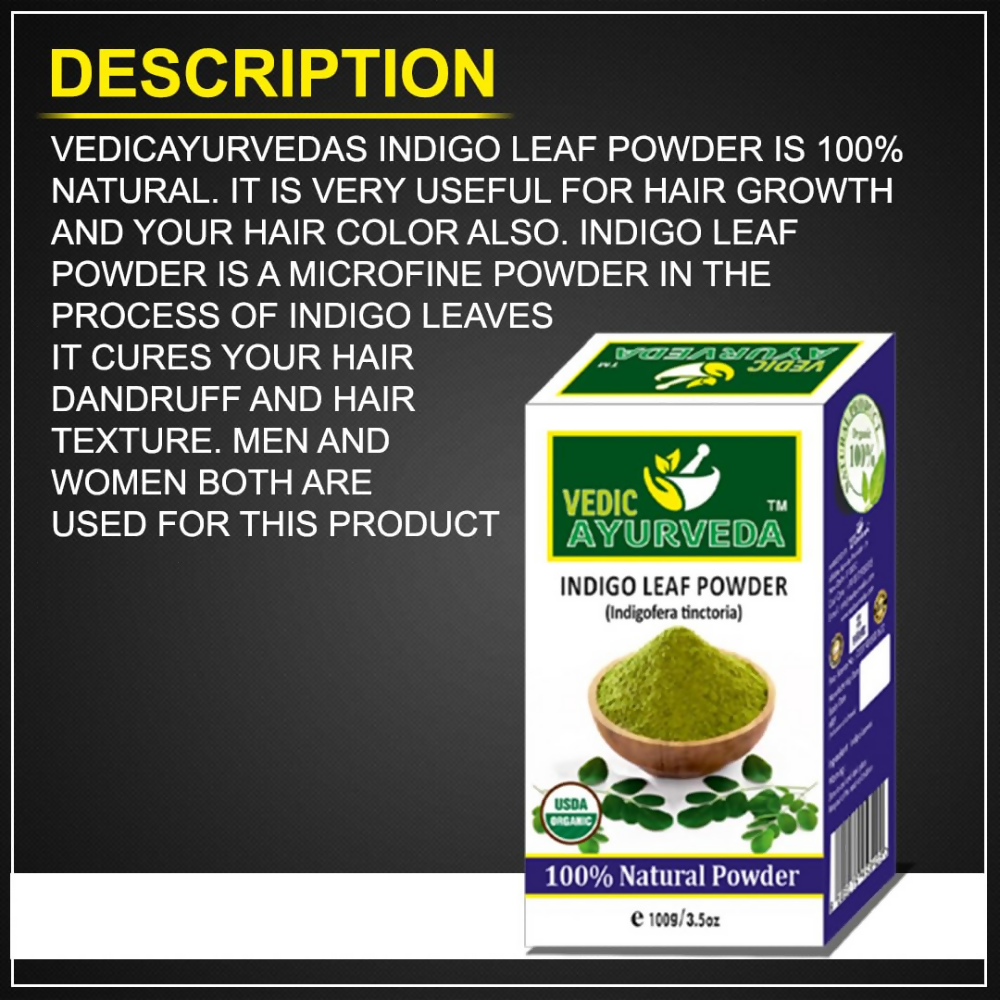 VedicAyurveda Indigo Leaf Powder