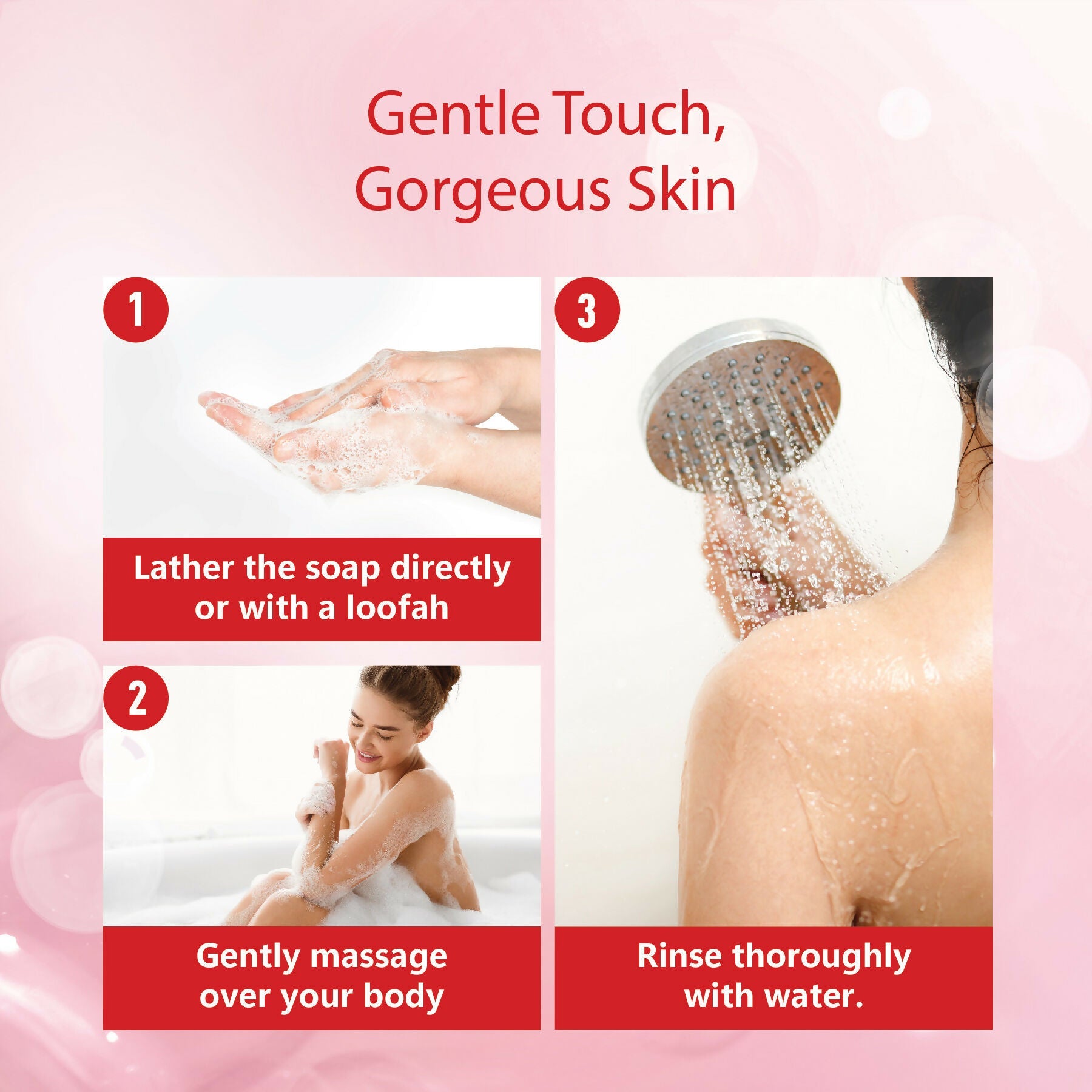 Nisha Strawberry Body Cleansing Soap Bar