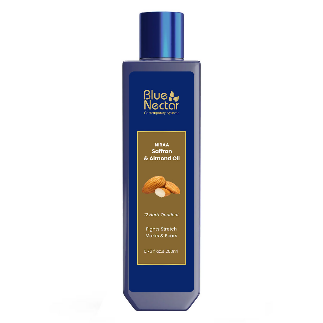 Blue Nectar Saffron & Almond Oil