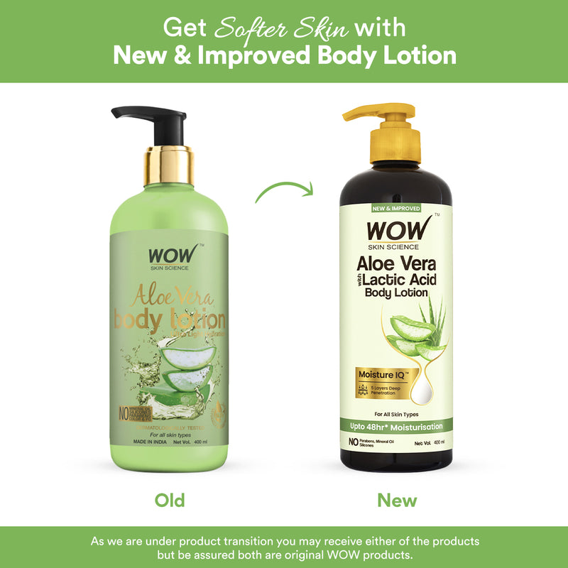 Wow Skin Science Aloe Vera Body Lotion