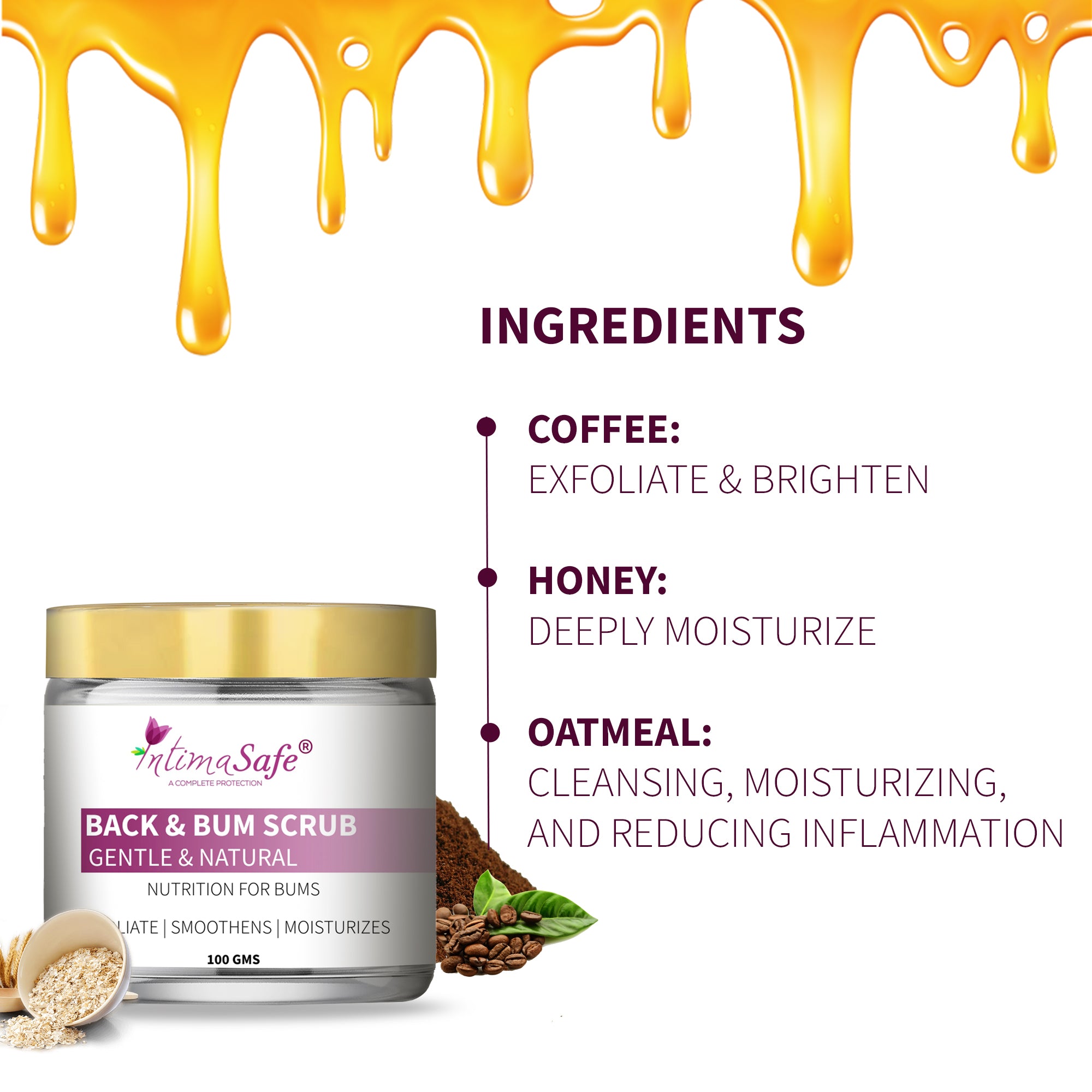 Samisha Back & Bum & Whitening Scrub