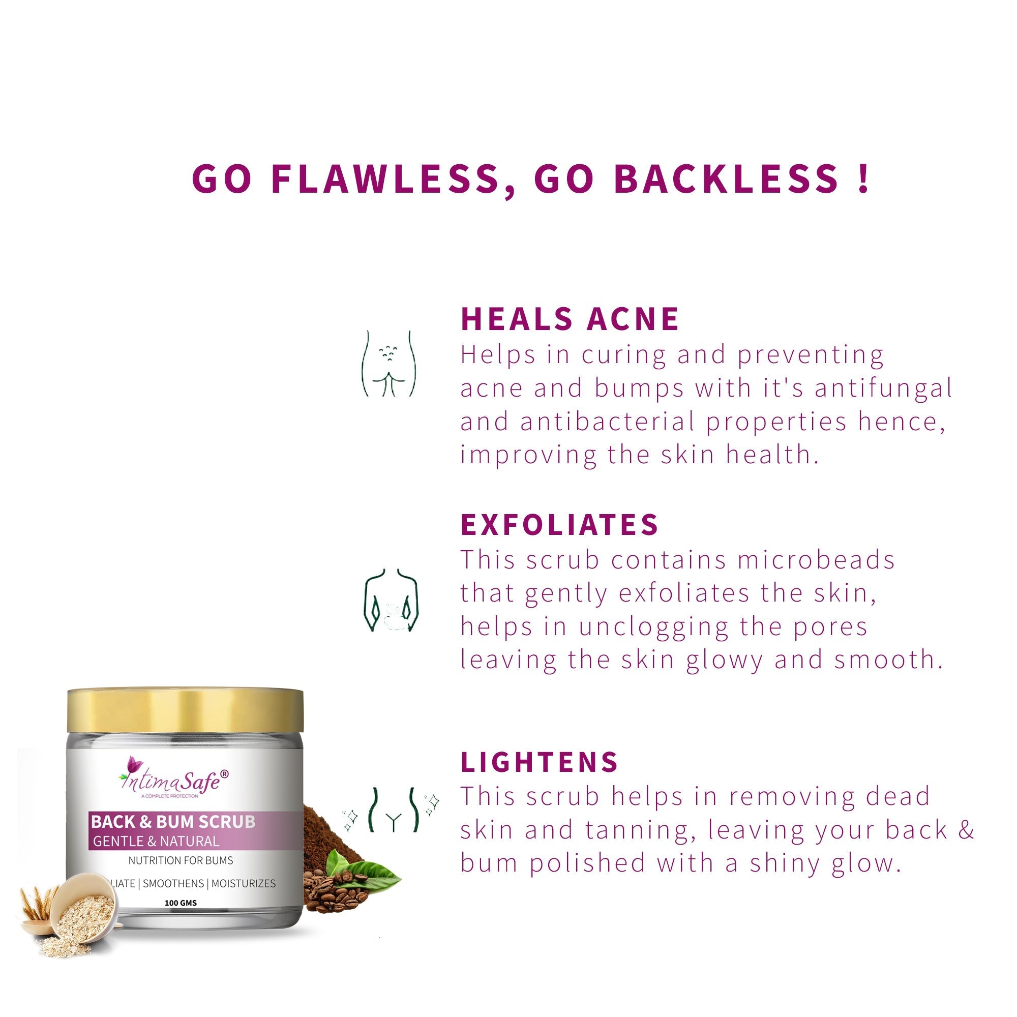 Samisha Back & Bum & Whitening Scrub
