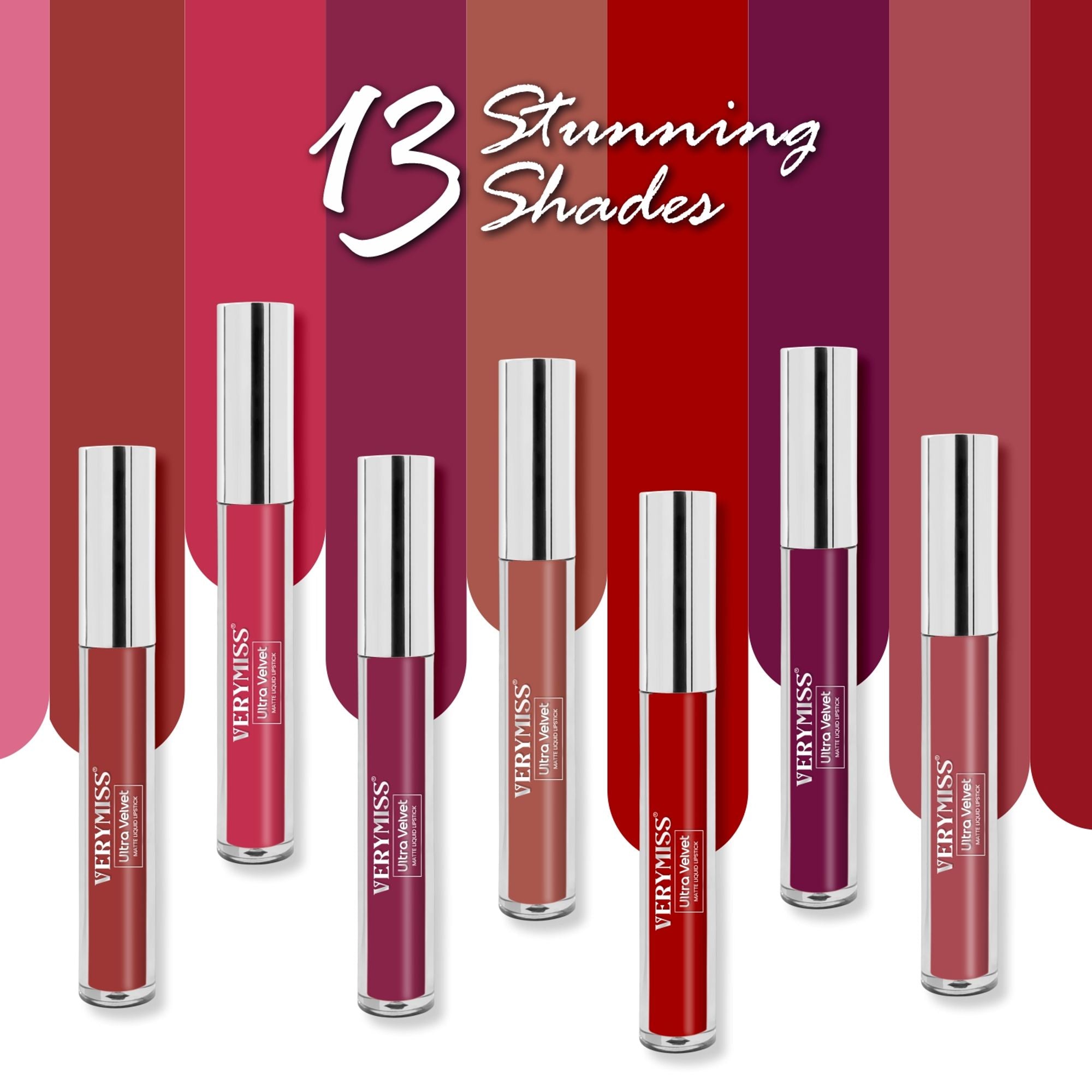 VERYMISS Ultra Velvet Matte Liquid Lipstick - 205 Carmine