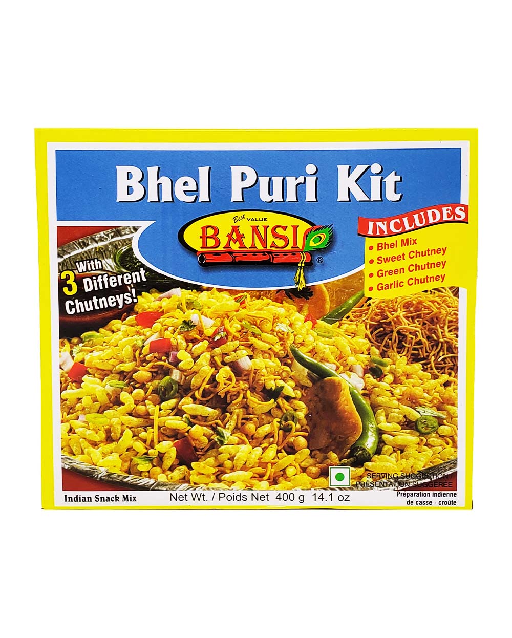 Bansi Bhel puri kit 400g