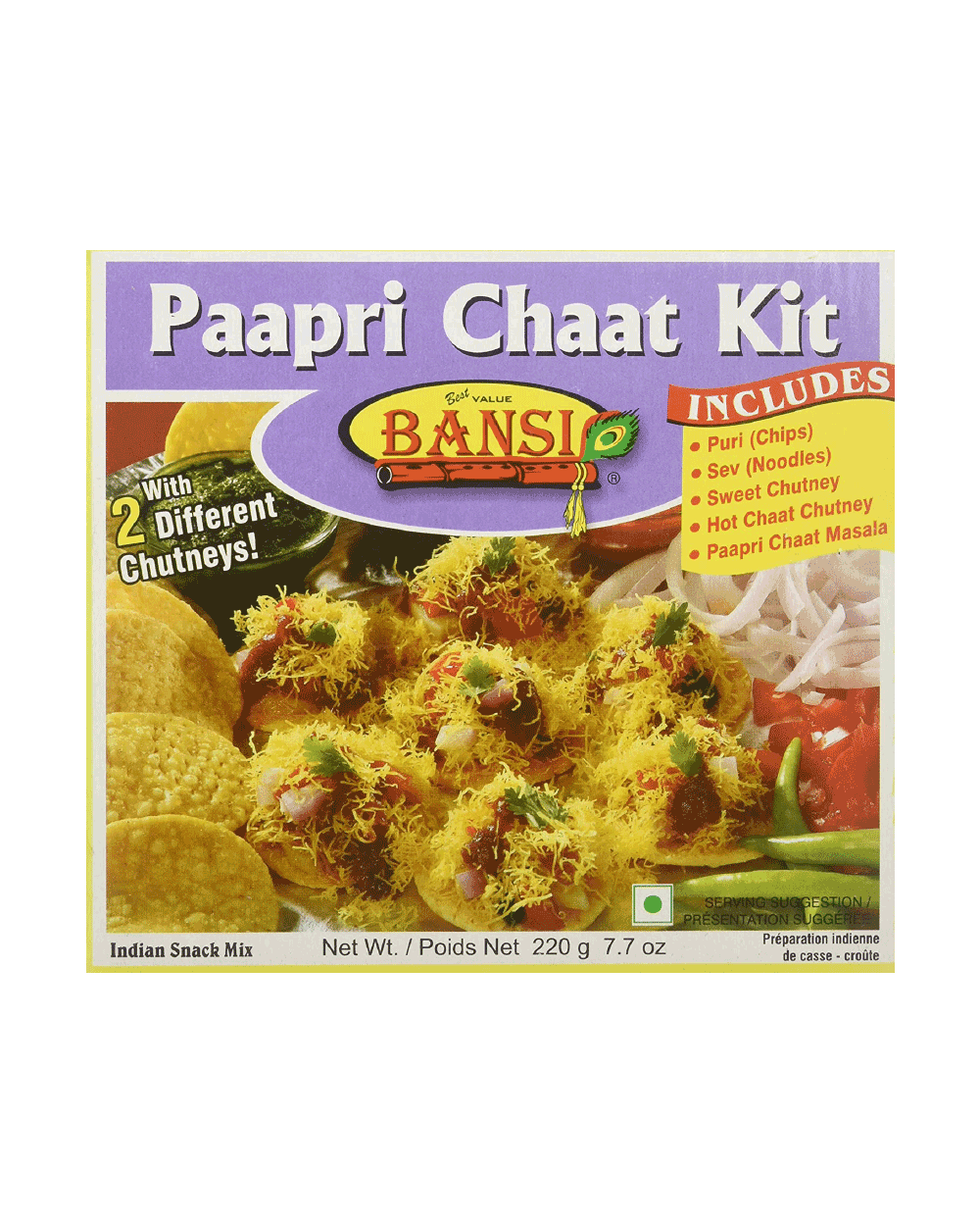 Bansi Paapri chaat kit 220g