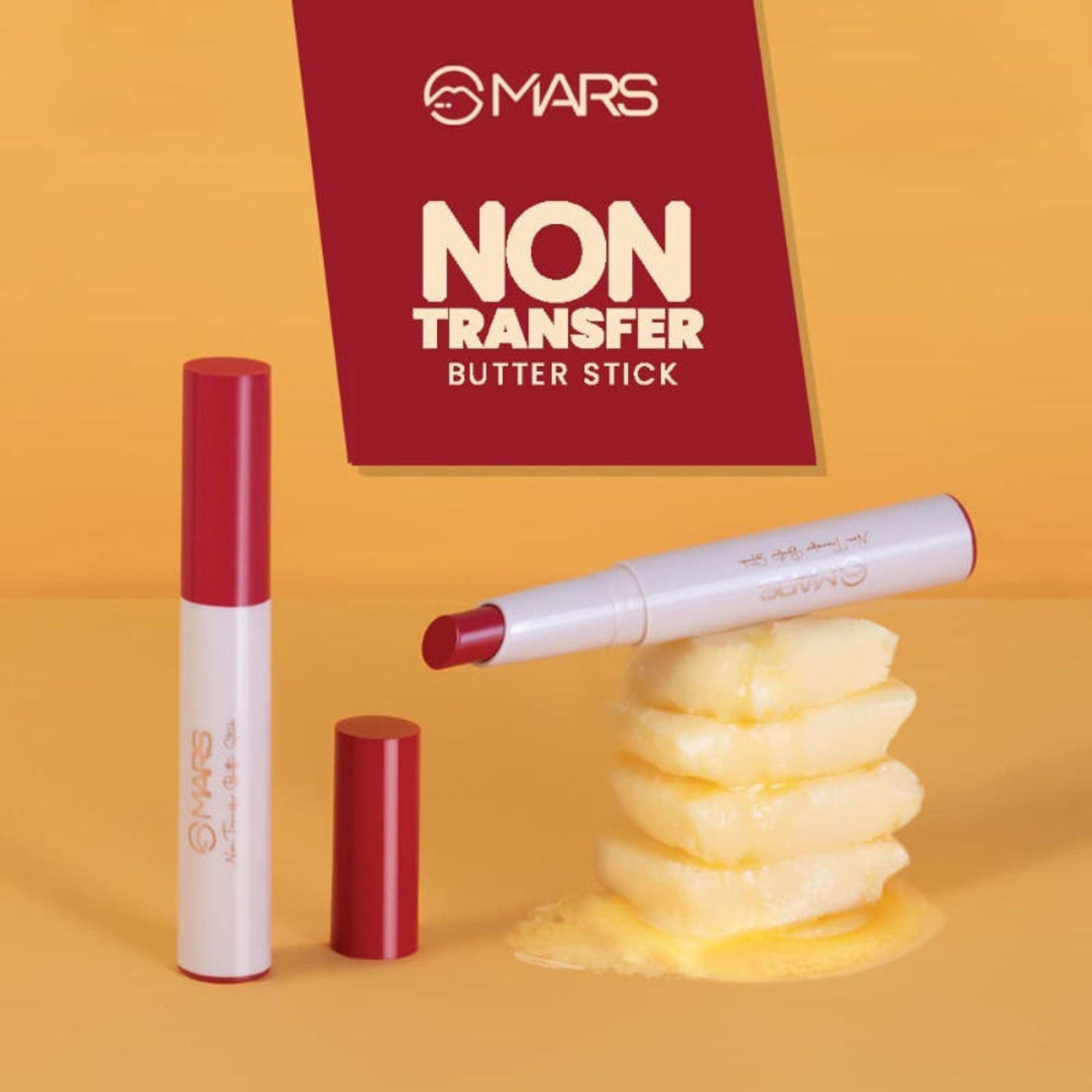 MARS Cosmetics Non Transfer Butter Stick - 19 Quick Glam
