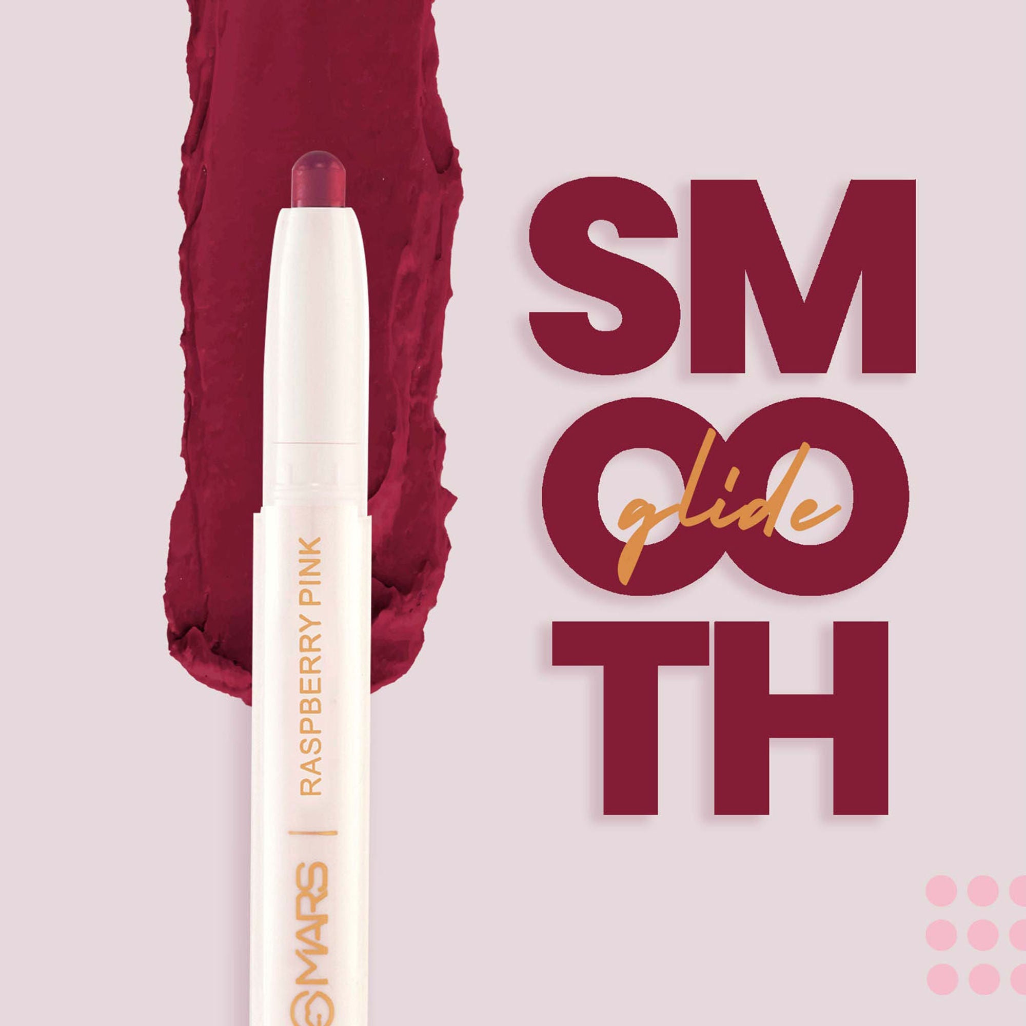 MARS Cosmetics Retractable Poppins Lipstick - Flaming Red -19