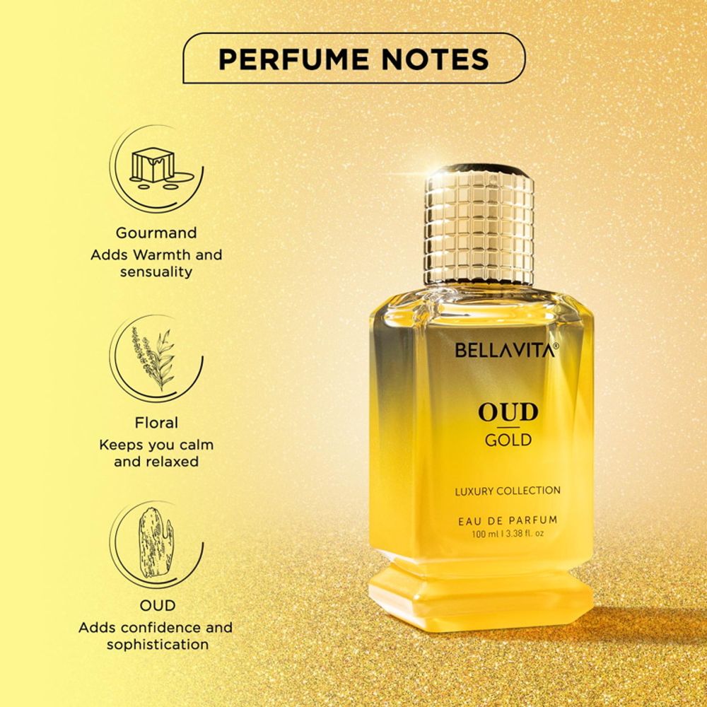 Bella Vita OUD GOLD Eau De Parfum For Men
