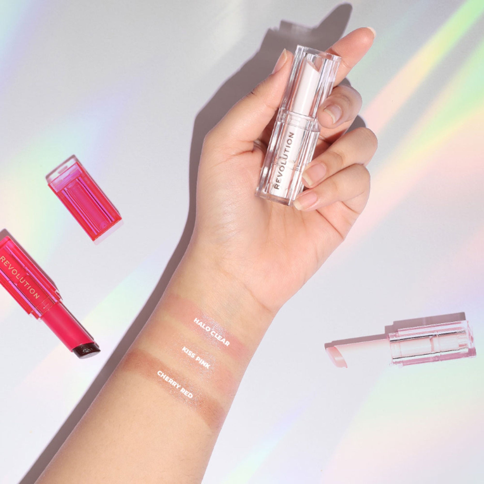 Makeup Revolution Mood Switch Aura Lip Balm - Kiss Pink