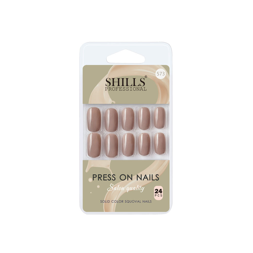 Shills Professional Reusable Press On Nails Square - SPN573
