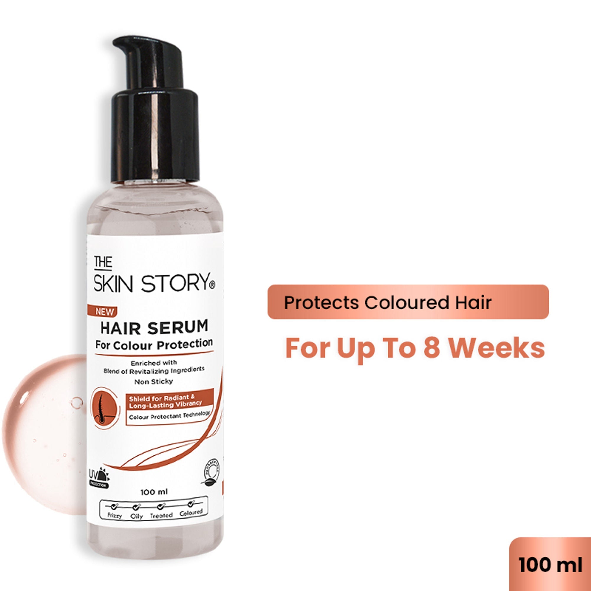 The Skin Story Colour Protection Anti Frizz Hair Serum
