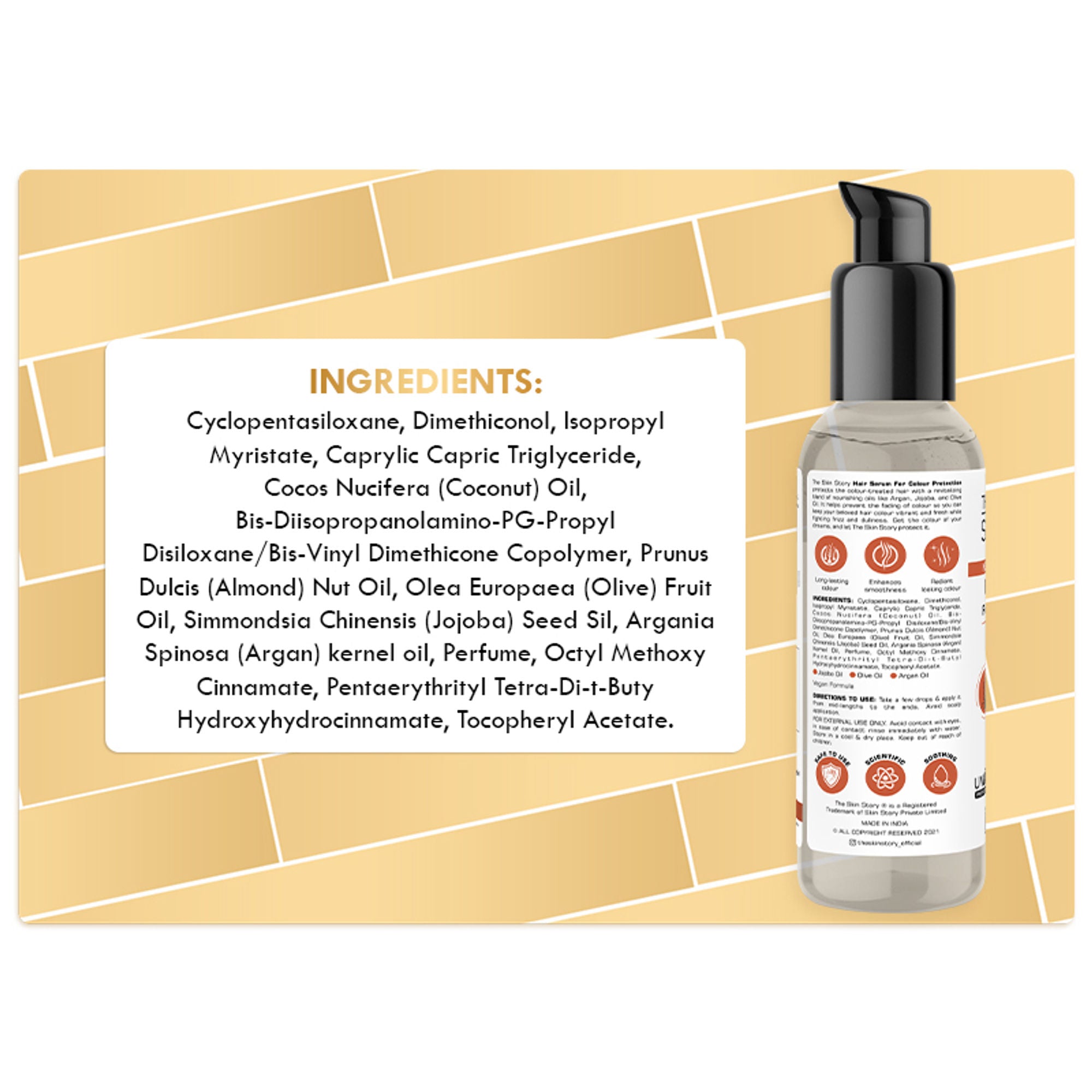 The Skin Story Colour Protection Anti Frizz Hair Serum