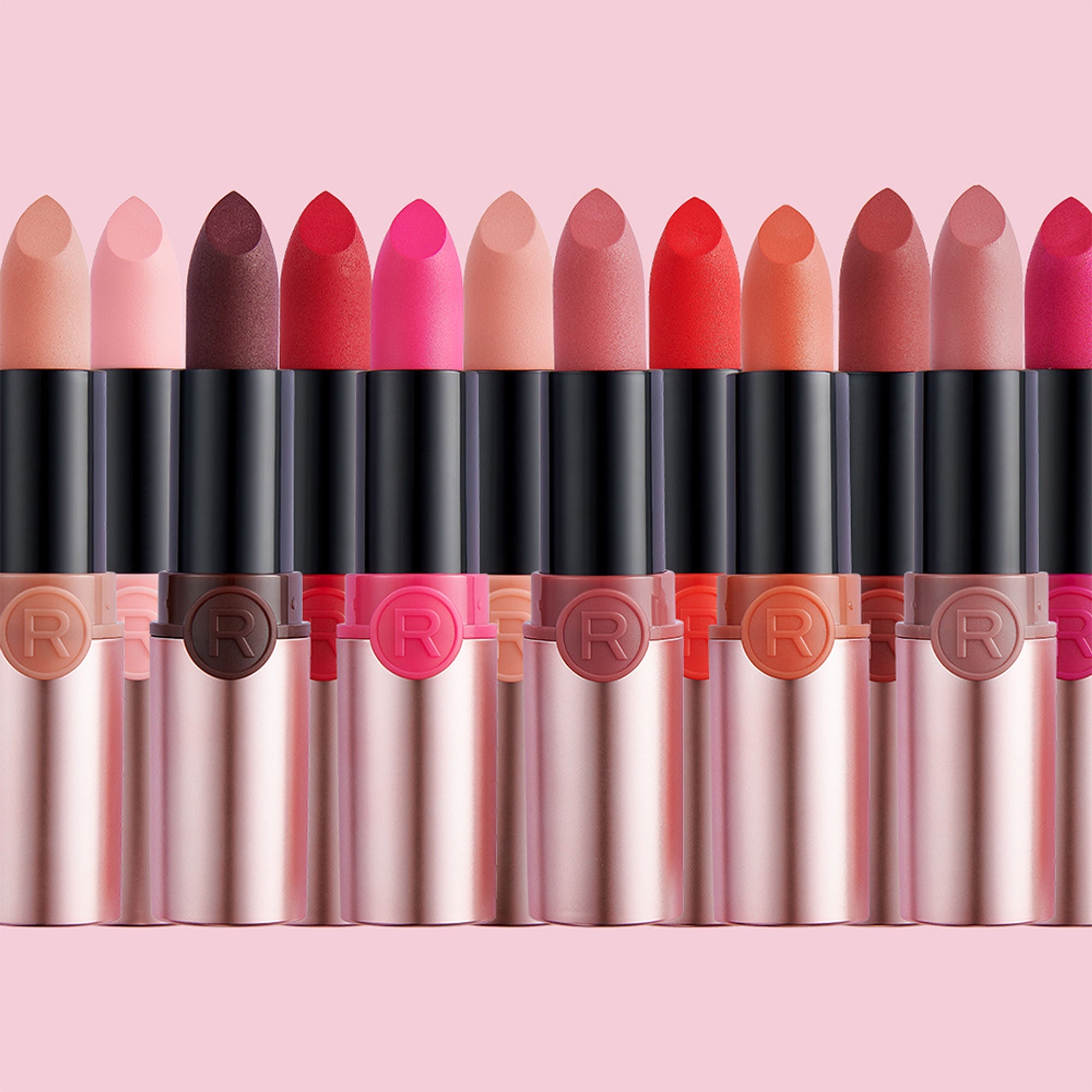 Revolution Powder Matte Lipstick - Teddy