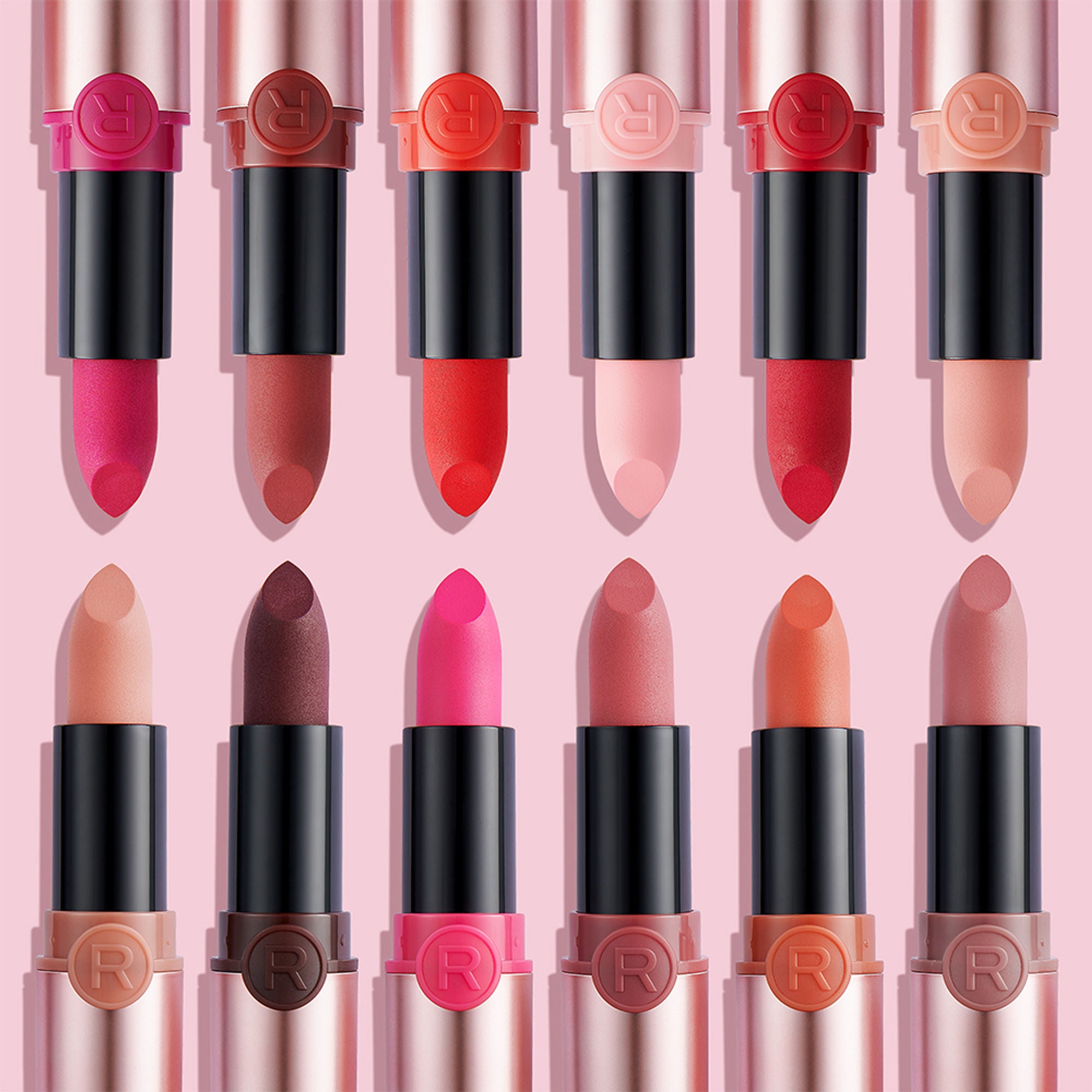 Revolution Powder Matte Lipstick - Teddy