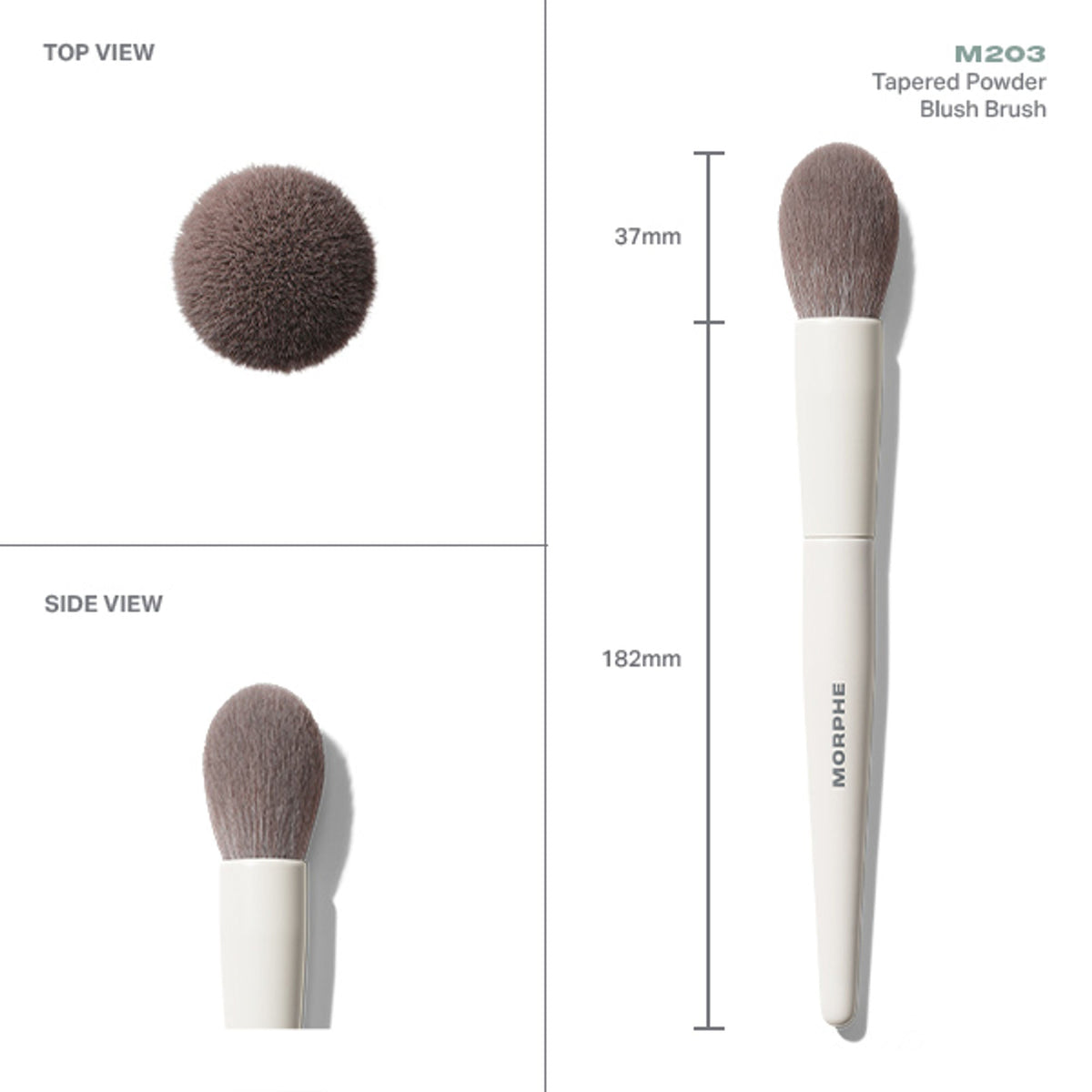 MORPHE M203 Tapered Powder Blush Brush