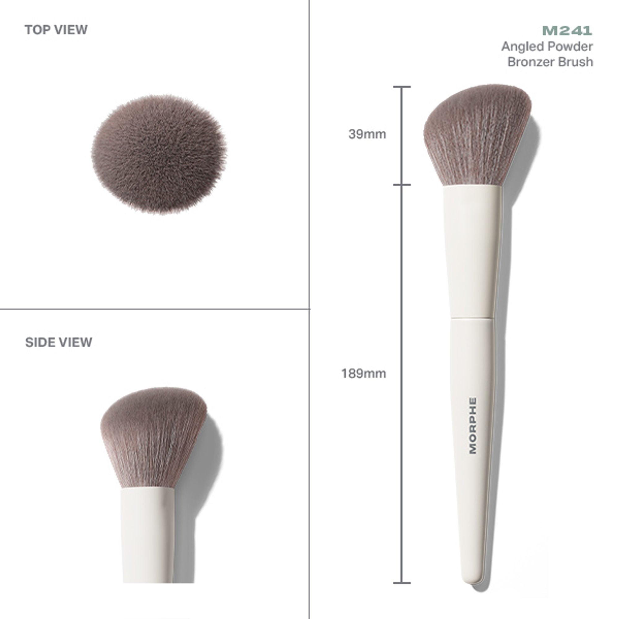 MORPHE M241 Angled Powder Bronzer Brush