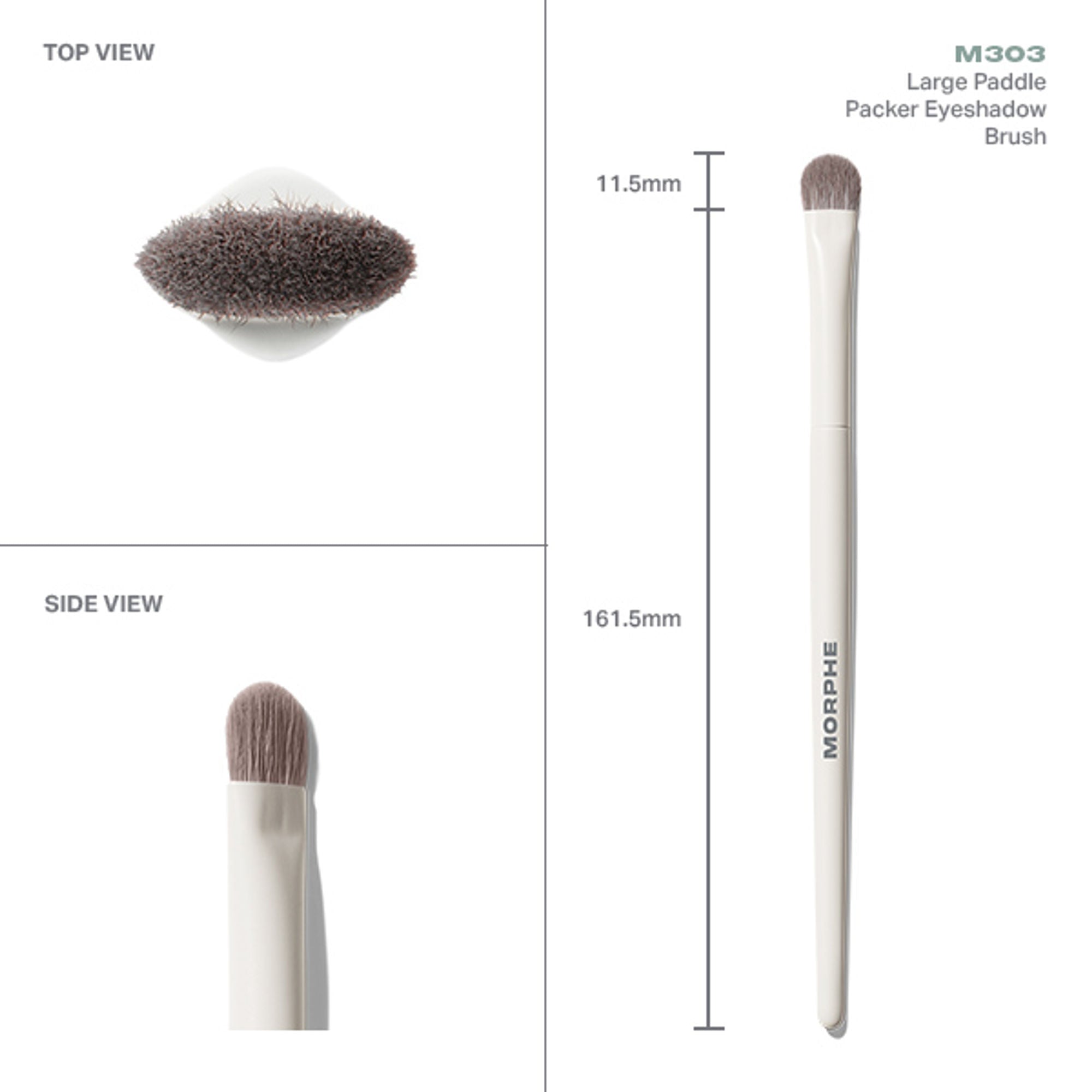 MORPHE M303 Large Paddle Packer Eyeshadow Brush