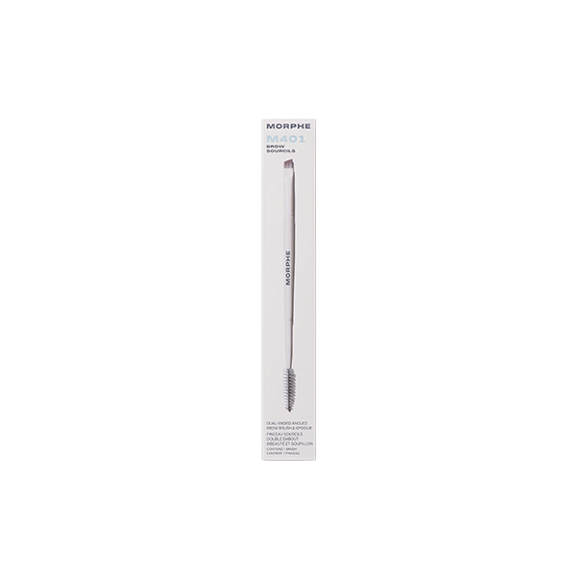 MORPHE M401 Dual Ended Angled Brow Brush & Spoolie