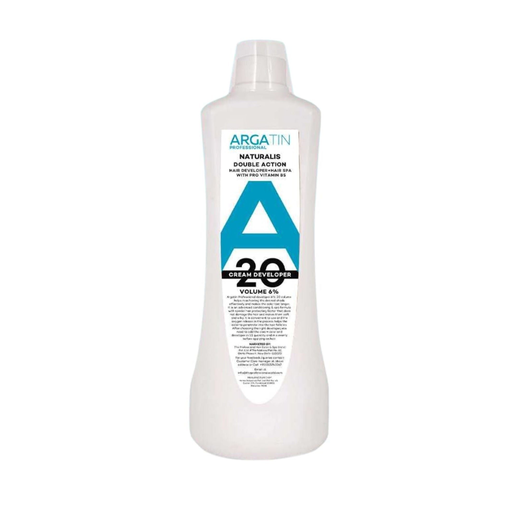 Argatin Naturalis Developer with Pro Vitamin B5