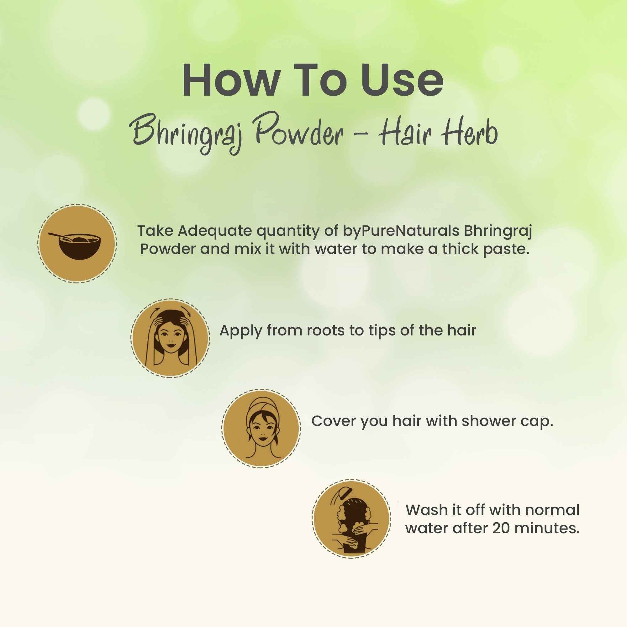byPureNaturals Organic Bhringraj Powder