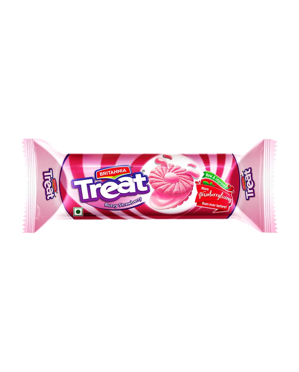 Britannia Treat Strawberry Biscuits 120g