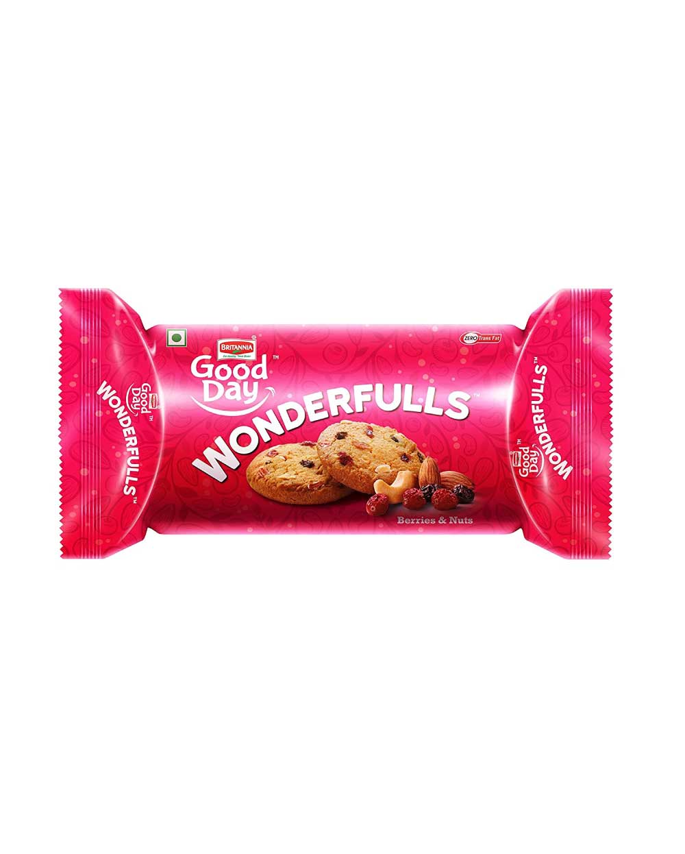 Britannia Wonderfulls Berries and Nuts Cookies 75g