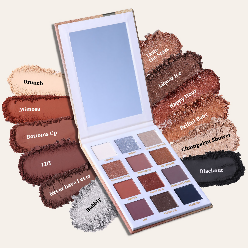 Typsy Beauty Pop Fizz Clink Champagne Eyeshadow Palette