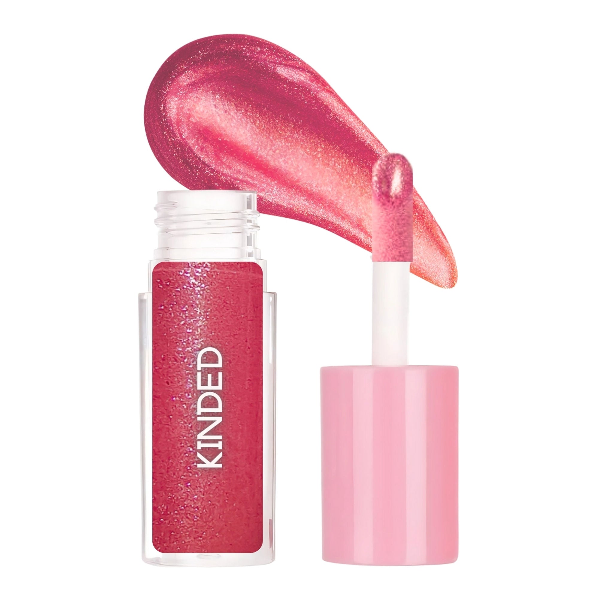 KINDED Sheen Shimmer Lip Gloss - 07 Orchid Beetroot