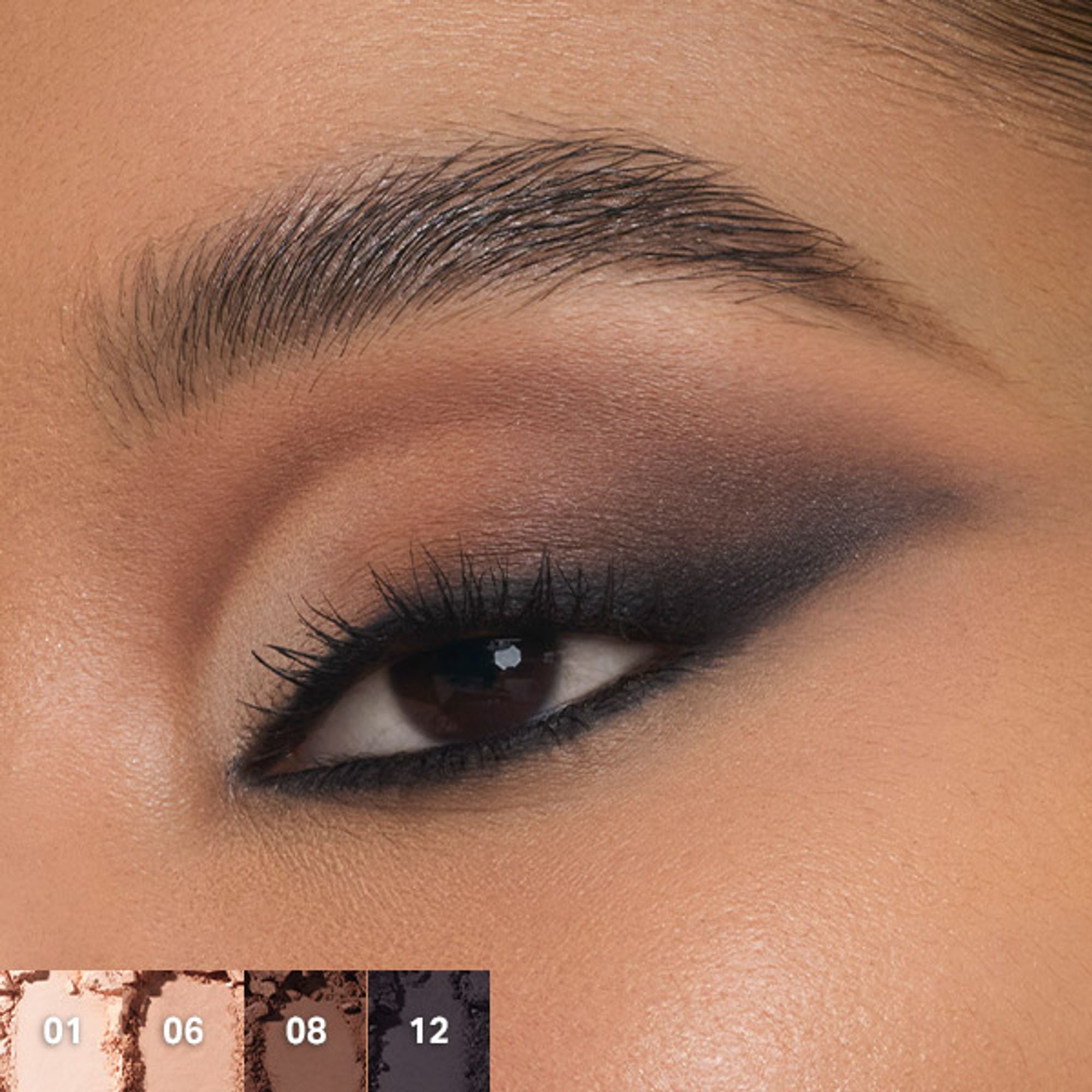 MORPHE Chromaplus 12-Pan Eyeshadow Palette - Flickering Sands