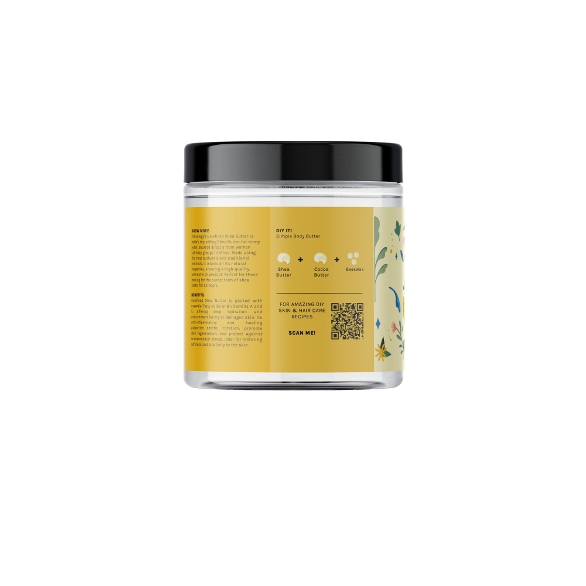Tattvalogy African Shea Butter, Organic Raw Unrefined, Body Butter & Moisturizer
