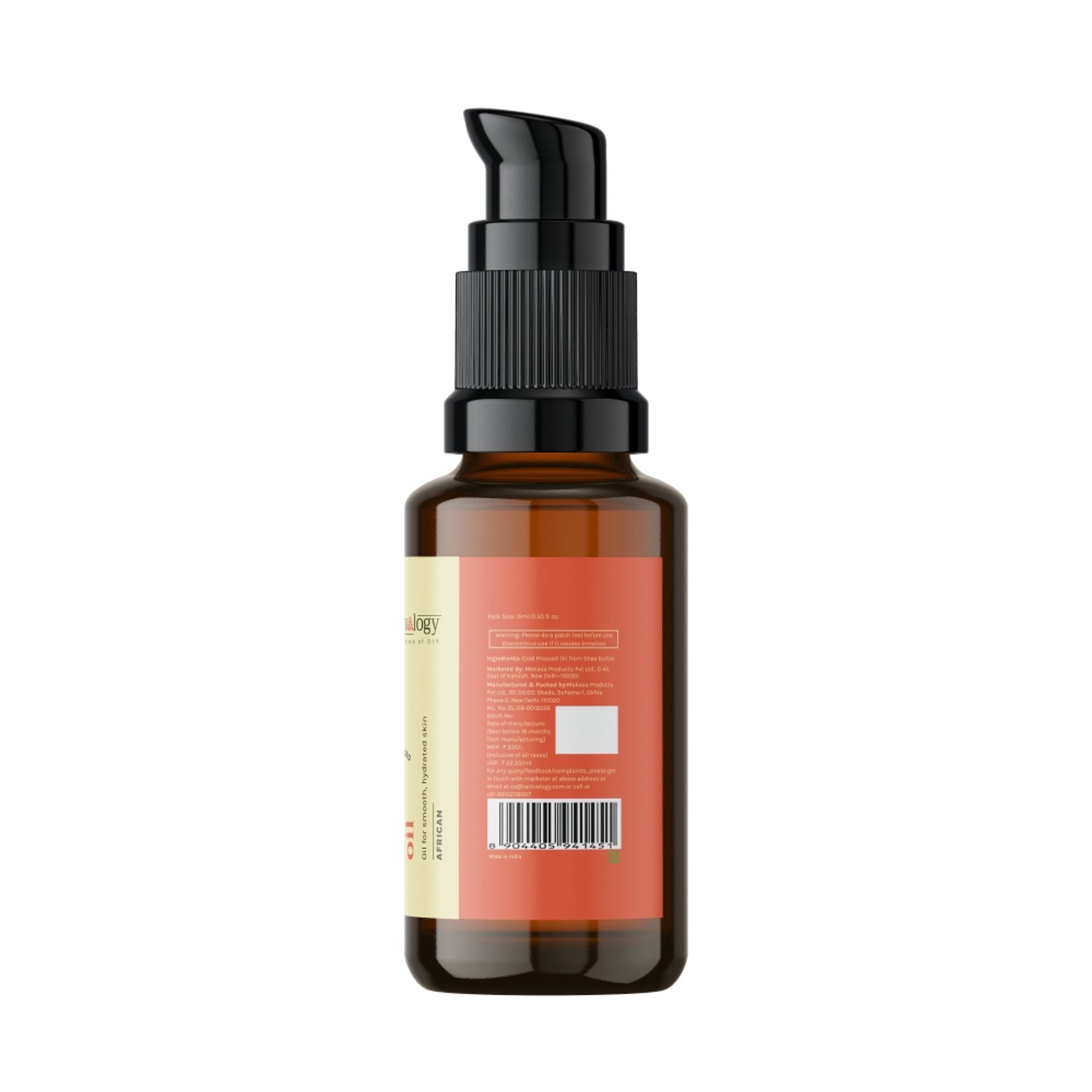 Tattvalogy African Shea Oil - Shea Butter Extract, Deeply Moisturizes Hair & Skin for Nourishment