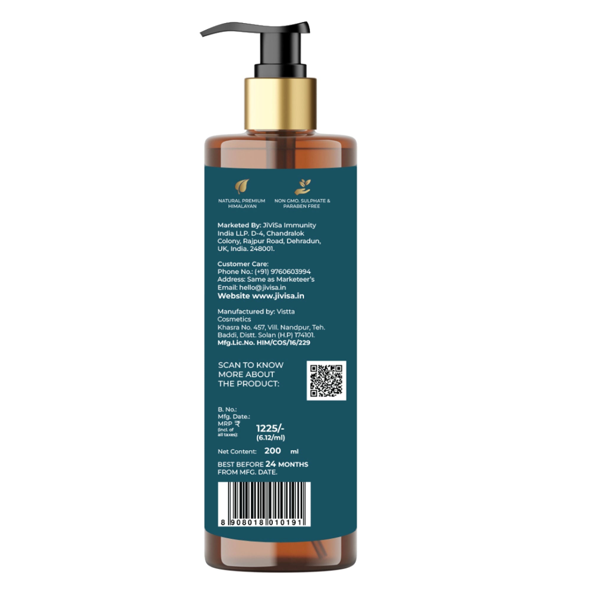JiViSa Aranya Boost Stimulating Hair Cleanser