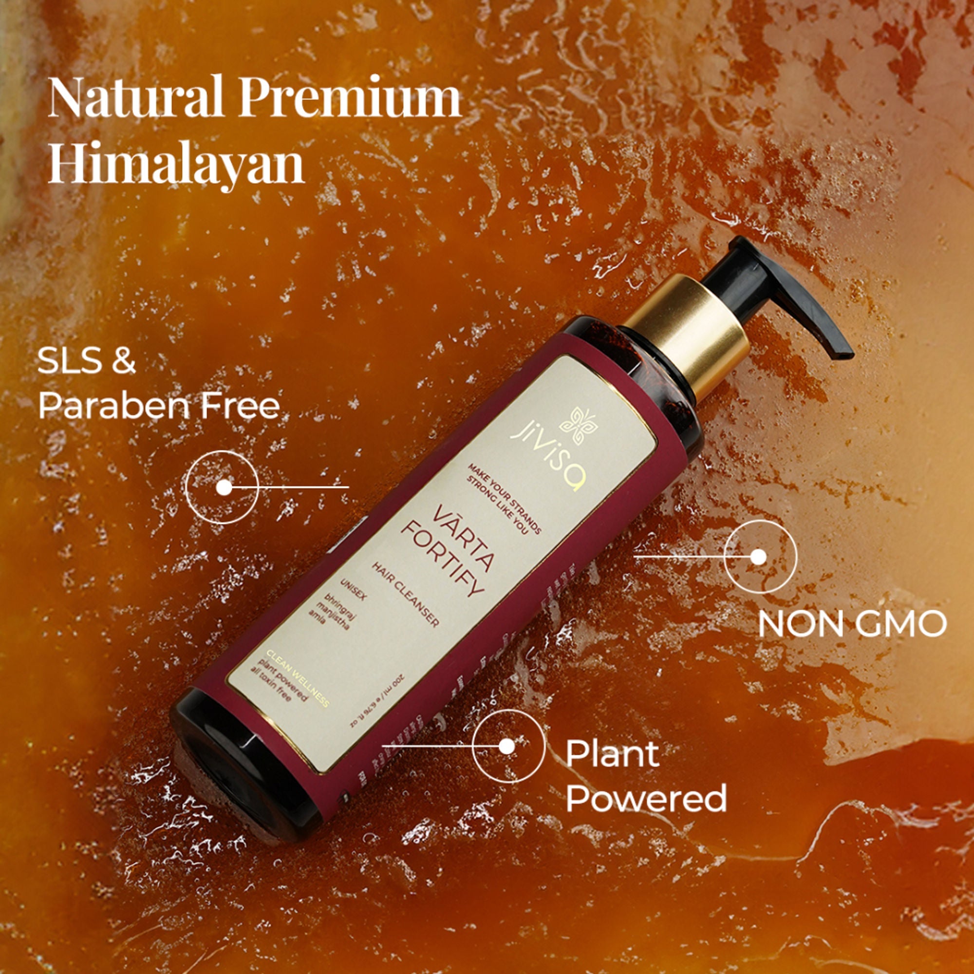 JiViSa Vrta Fortify Strengthening Hair Cleanser