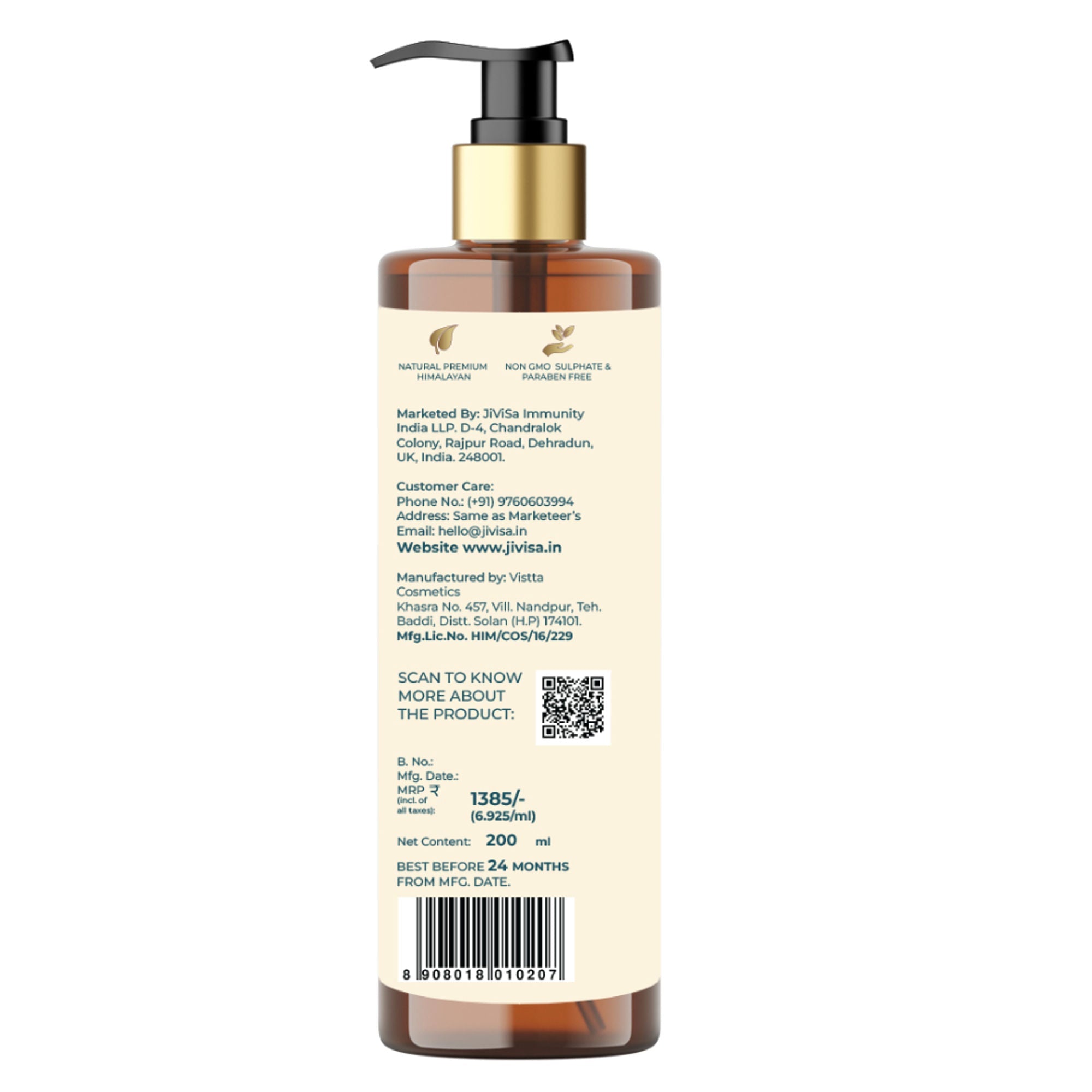 JiViSa Aranya Lustre Hair Conditioner