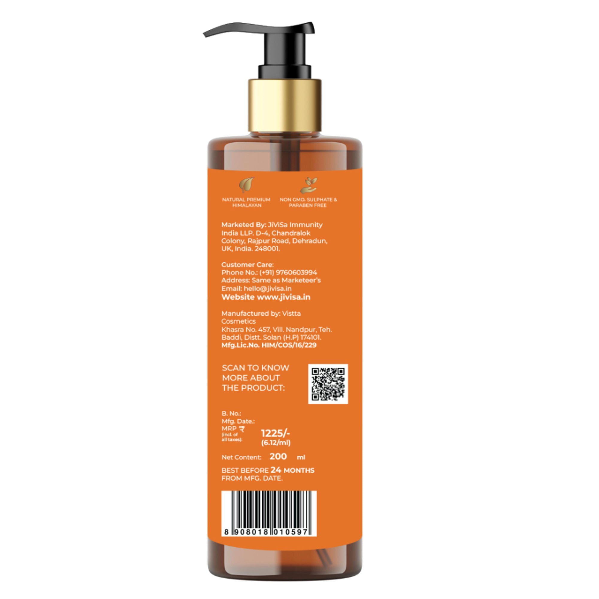 JiViSa Tarang Bounce Hair Cleanser