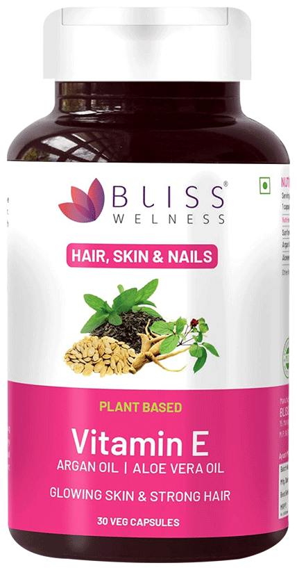 Bliss Welness Skin & Hair Care Vitamin E Capsule