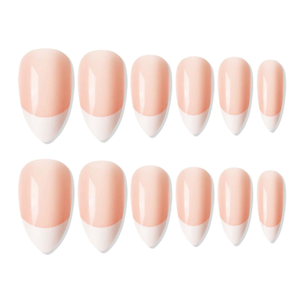 Shills Professional Reusable Press On Nails French Almond - SPN745