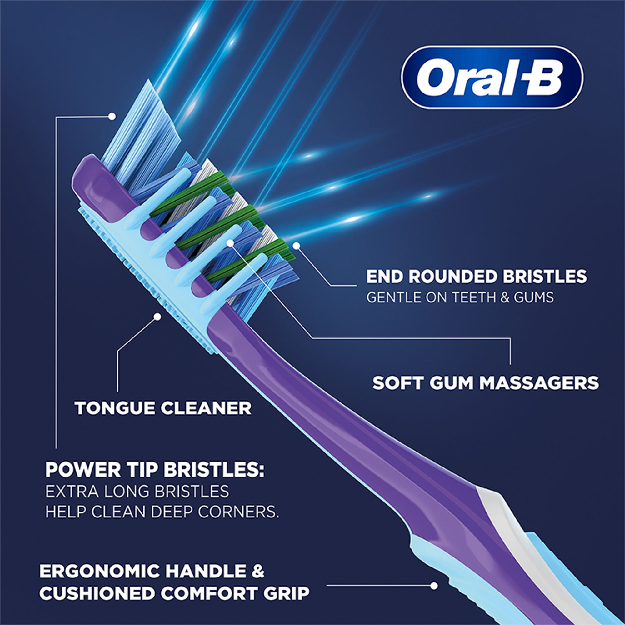 Oral-B Criss Cross Gum Care Toothbrush Buy 2 Get 2 Free (Soft)
